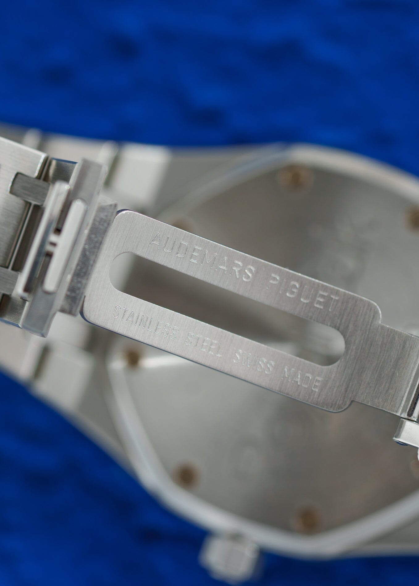 Audemars Piguet ロイヤルオーク 25594 ST "Yves Klein" ブルーダイアル 箱保証書付き Watch AUDEMARS PIGUET