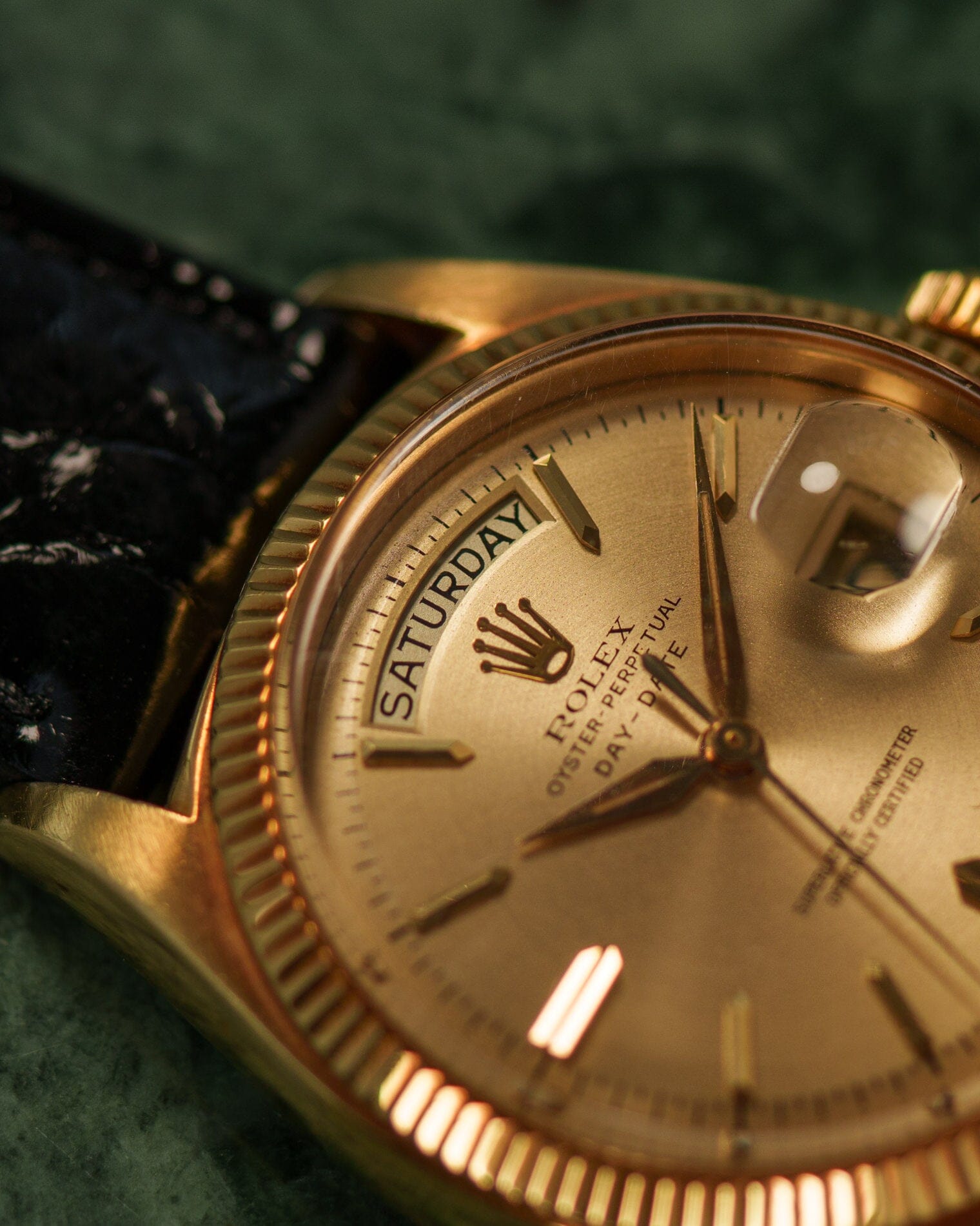 Rolex デイデイト 1803 YG シャンパンダイアル アルファハンド Watch ROLEX