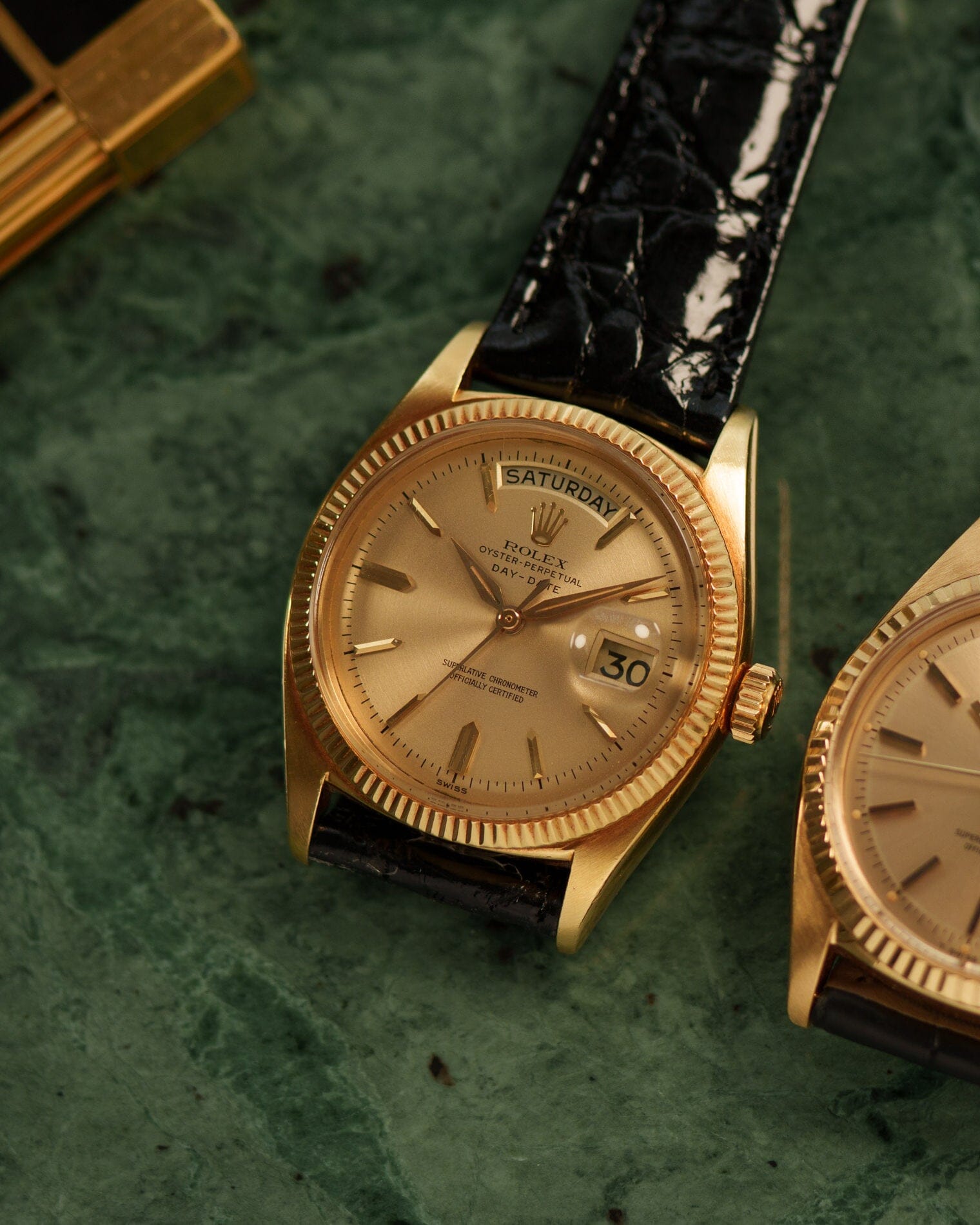 Rolex デイデイト 1803 YG シャンパンダイアル アルファハンド Watch ROLEX