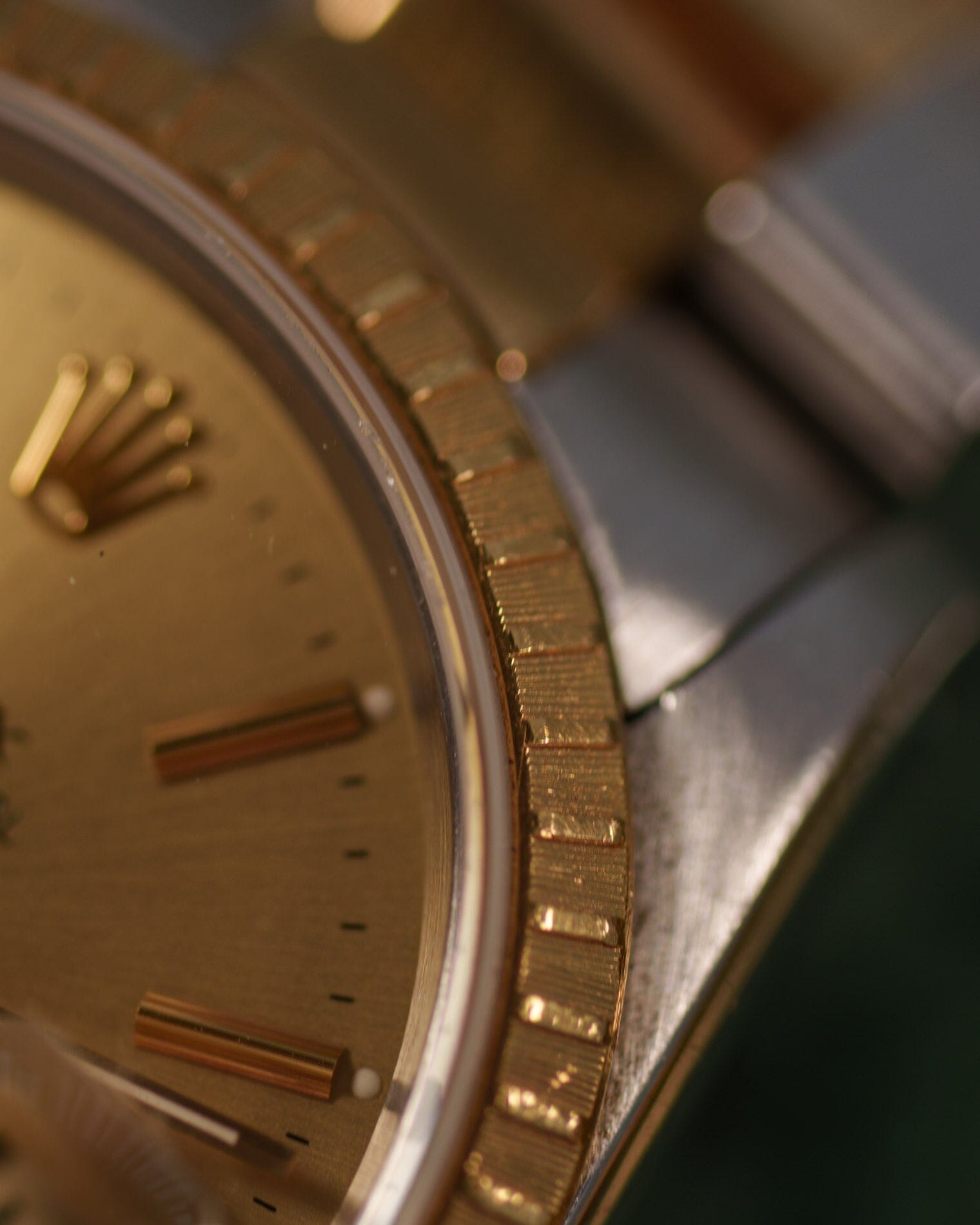 ロレックス オイスターパーペチュアルデイト 15203 SSxYG 箱保証書付き Watch ROLEX