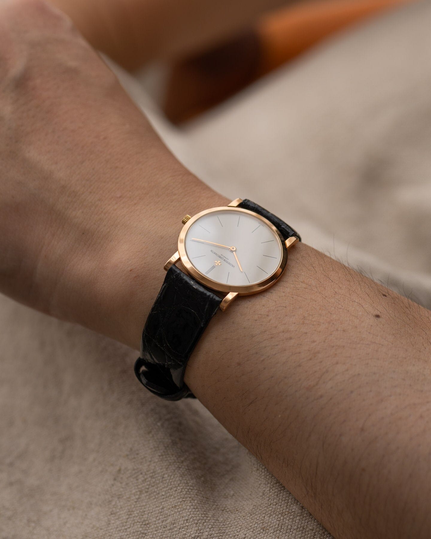 Vacheron Constantin Patrimony 33093 PG White 保証書付き Watch VACHERON CONSTANTIN