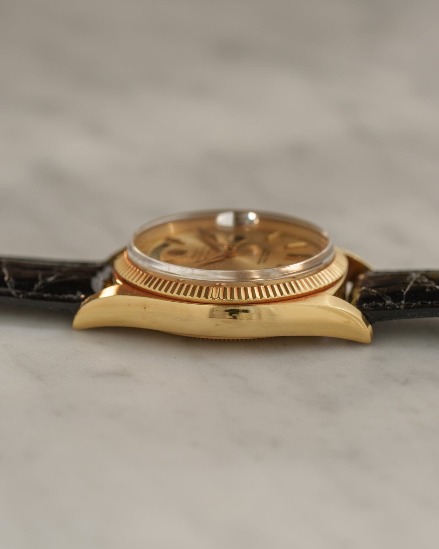 Rolex デイデイト 1803 YG シャンパンダイアル アルファハンド Watch ROLEX