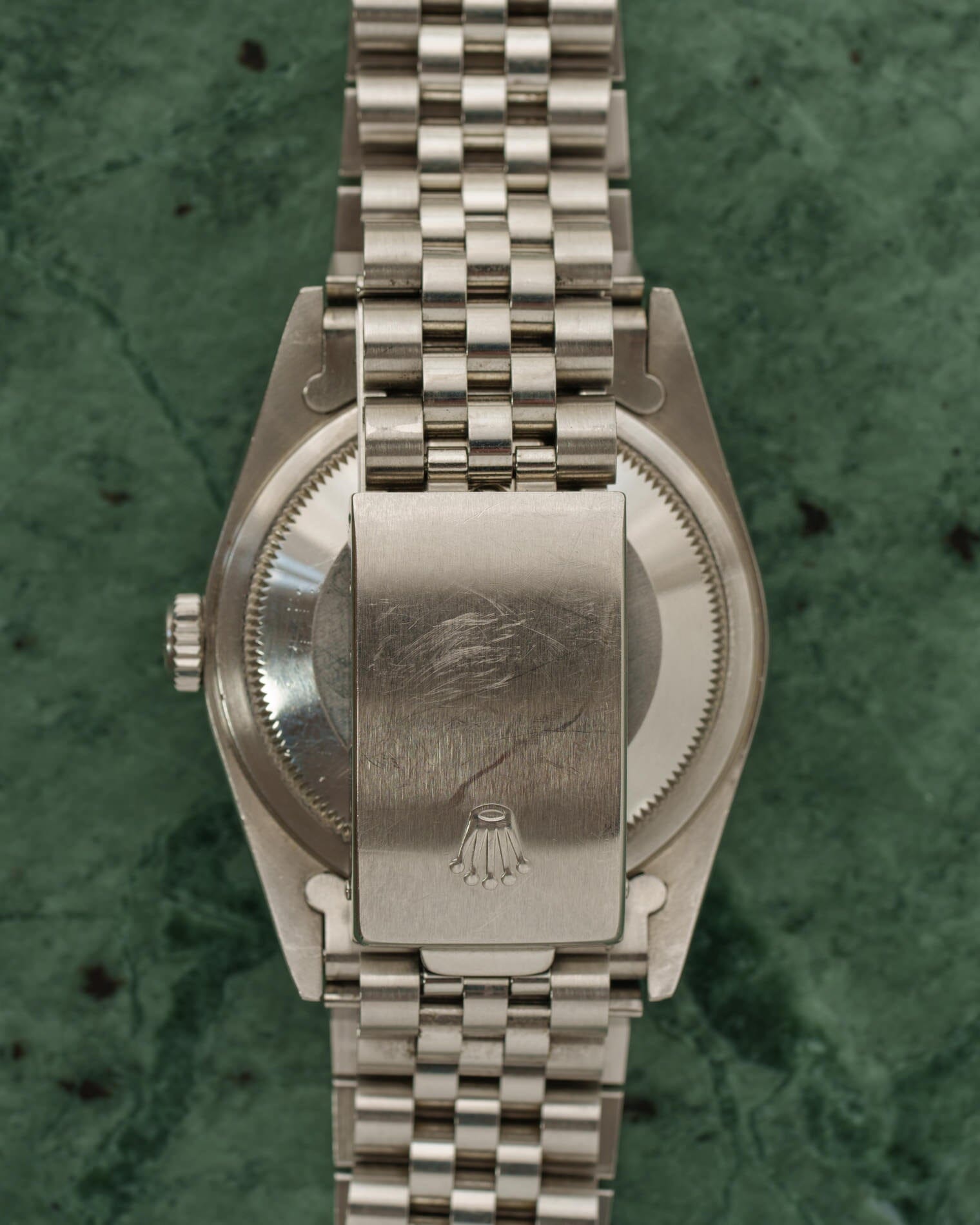 ロレックス デイトジャスト 16220 シルバーパティナダイアル Watch ROLEX