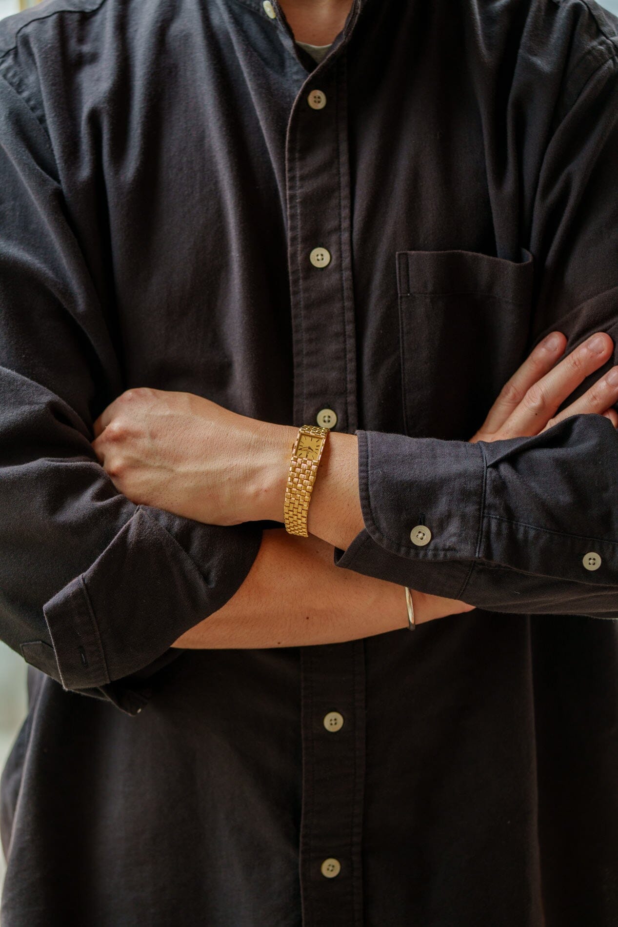 Vacheron Constantin メッシュドール YG シャンパンダイアル Watch VACHERON CONSTANTIN