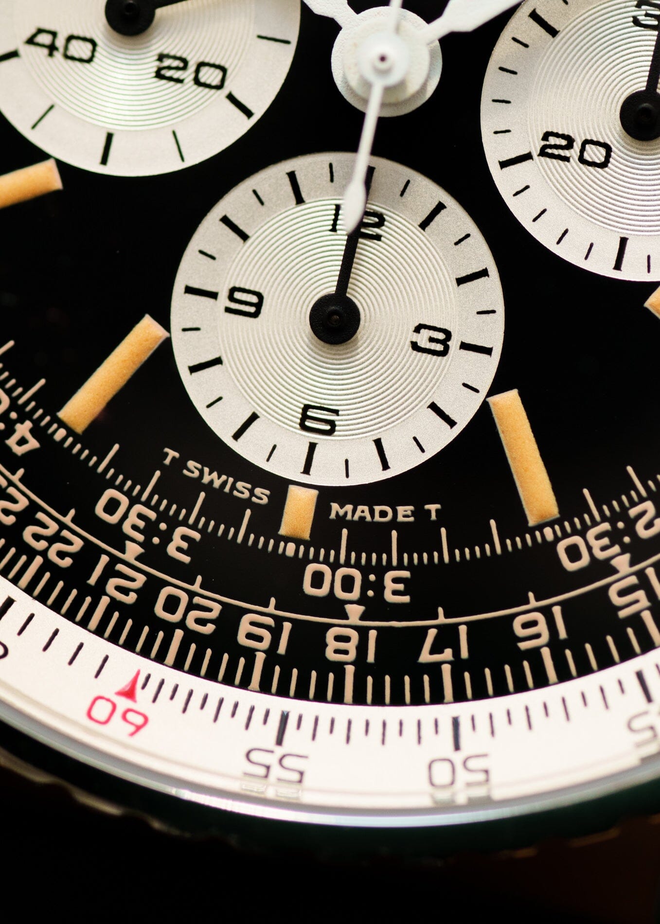 SINN 903 "ナビタイマー" スティール レマニア1873 手巻き 1980s Watch SINN