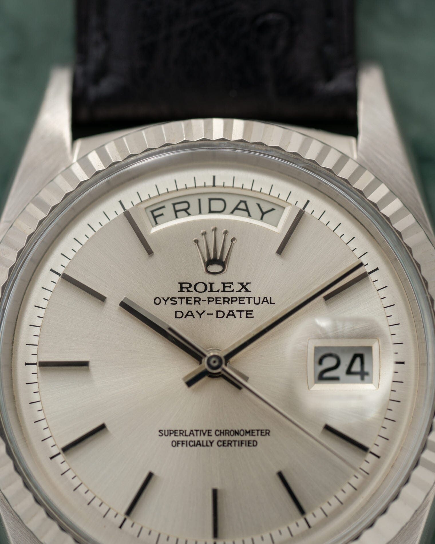 Rolex デイデイト 1803 WG シルバーダイアル Watch ROLEX