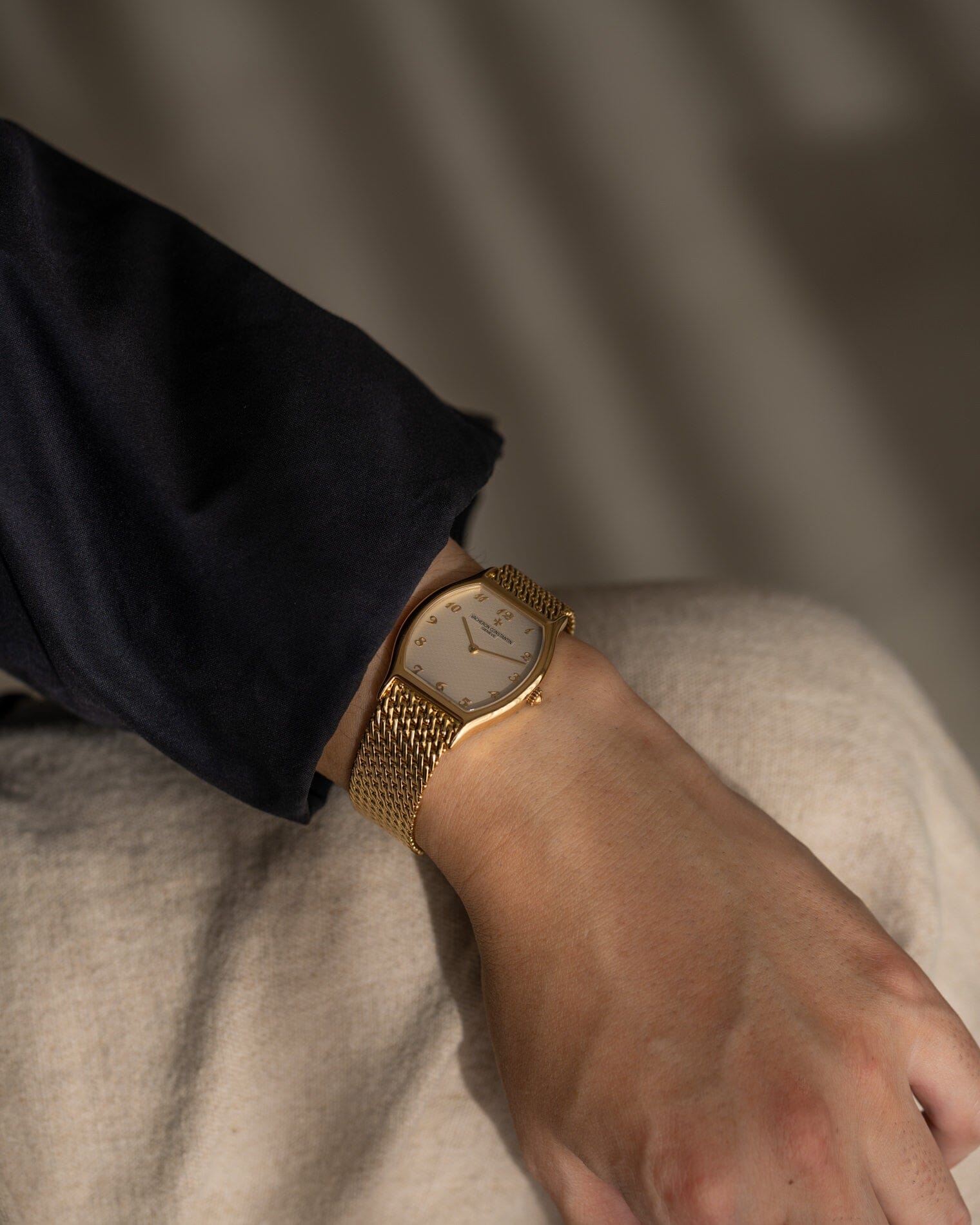 Vacheron Constantin トノー 31150 YG アイボリーダイアル Watch VACHERON CONSTANTIN