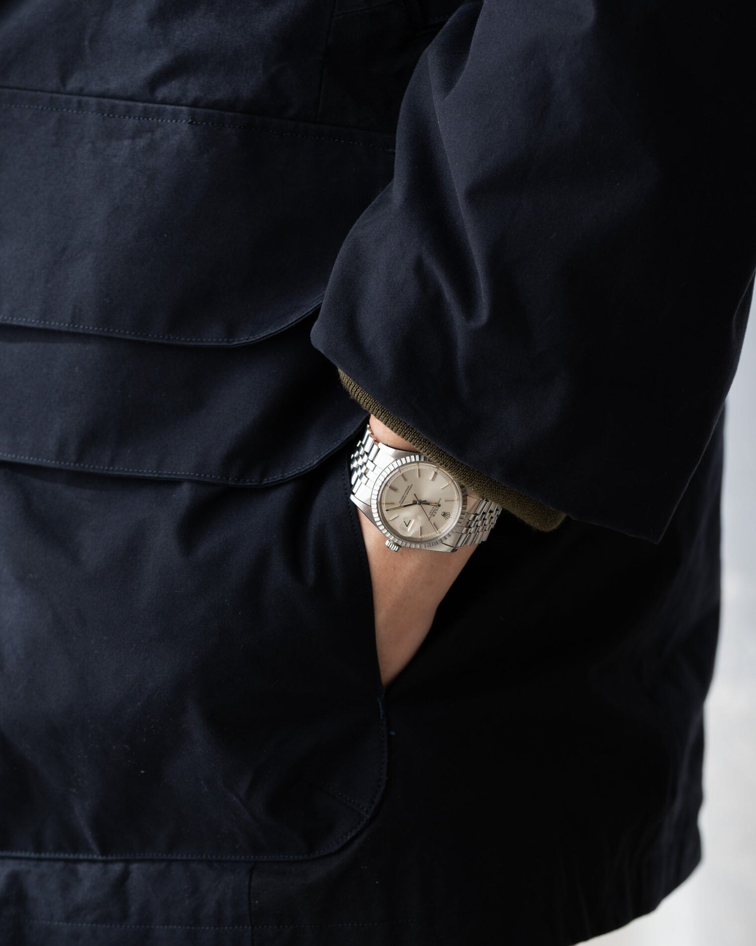 Rolex デイトジャスト 1603 シルバー シグマダイアル Watch ROLEX