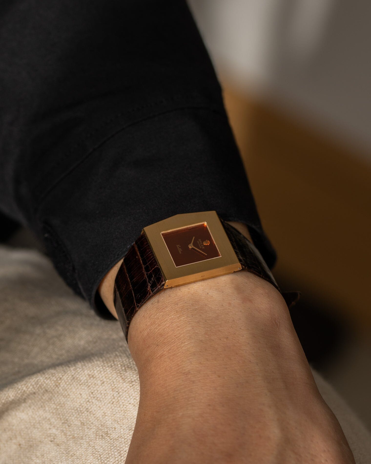 Rolex チェリーニ 4017 YG "キング・マイダス" Watch ROLEX