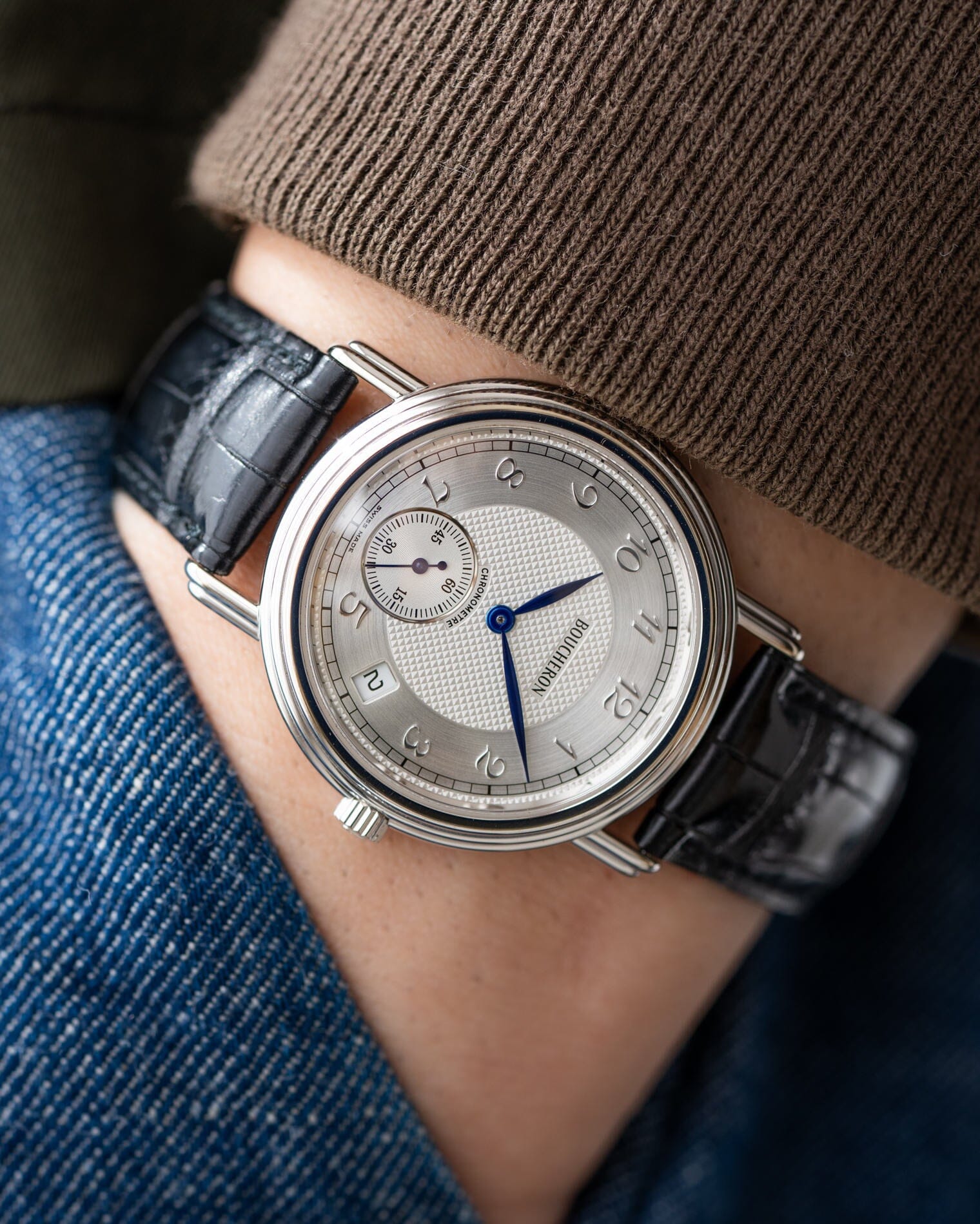 Boucheron ラウンド WG 140周年記念 フレデリック・ピゲ Watch BOUCHERON