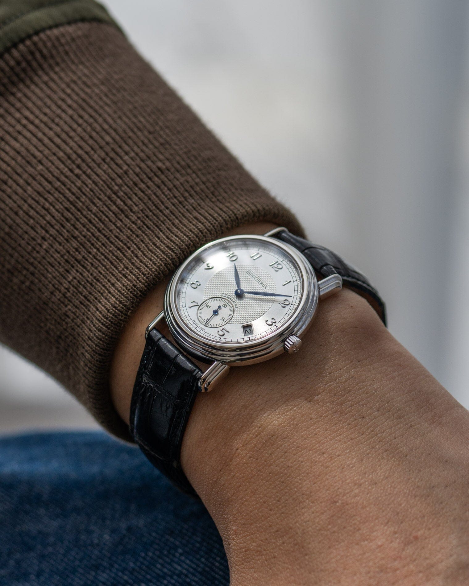 Boucheron ラウンド WG 140周年記念 フレデリック・ピゲ Watch BOUCHERON