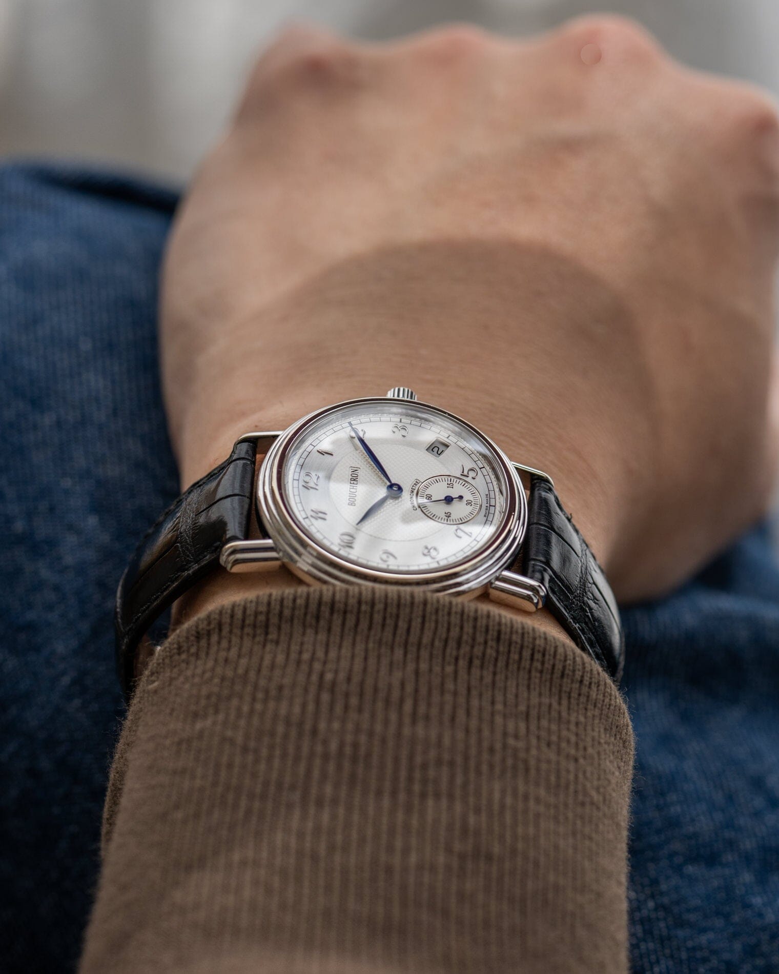 Boucheron ラウンド WG 140周年記念 フレデリック・ピゲ Watch BOUCHERON