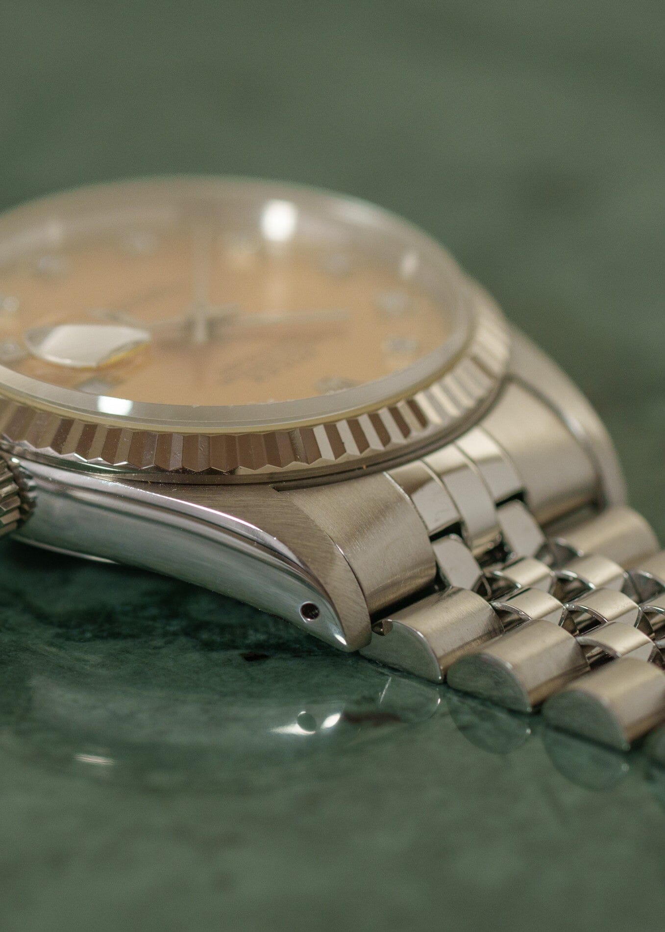 Rolex デイトジャスト 16234 シルバー ダイヤモンドダイアル 箱保証書付き Watch ROLEX