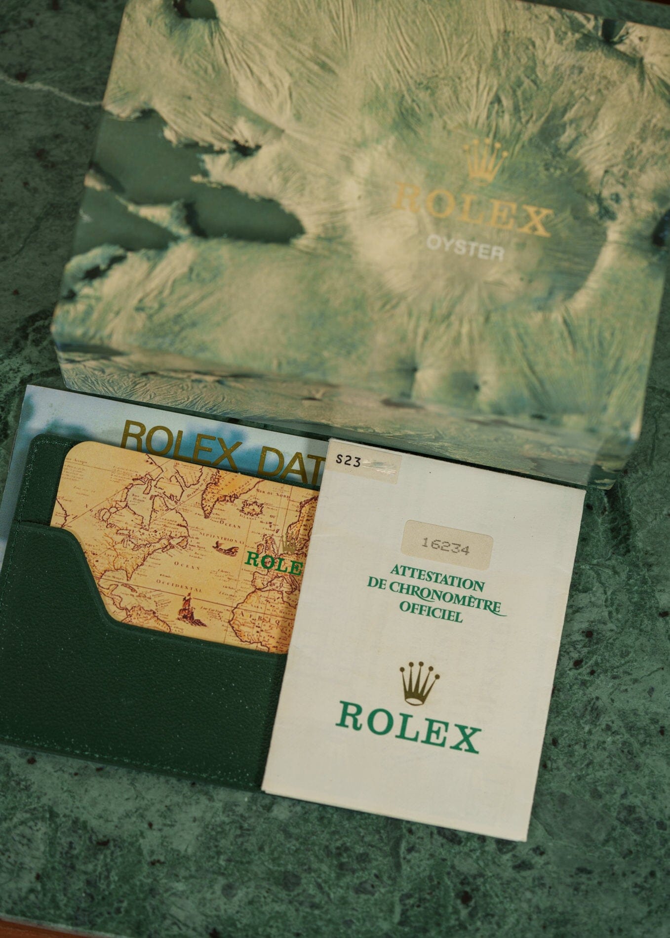 Rolex デイトジャスト 16234 シルバー ダイヤモンドダイアル 箱保証書付き Watch ROLEX