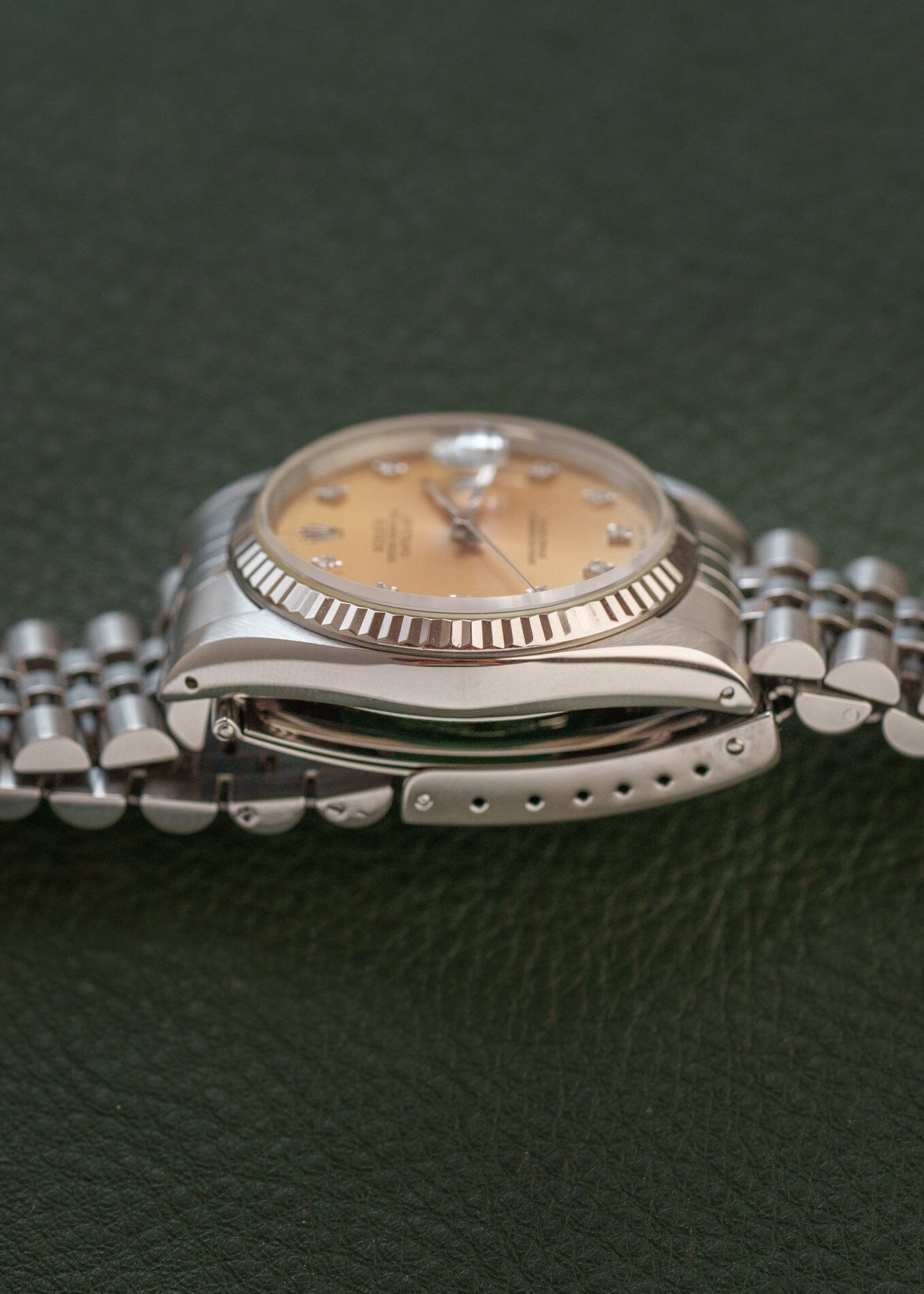 Rolex デイトジャスト 16234 シルバー ダイヤモンドダイアル 箱保証書付き Watch ROLEX