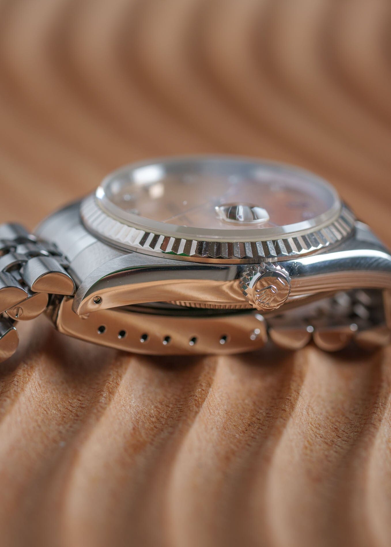 Rolex デイトジャスト 16234 シルバー ダイヤモンドダイアル 箱保証書付き Watch ROLEX