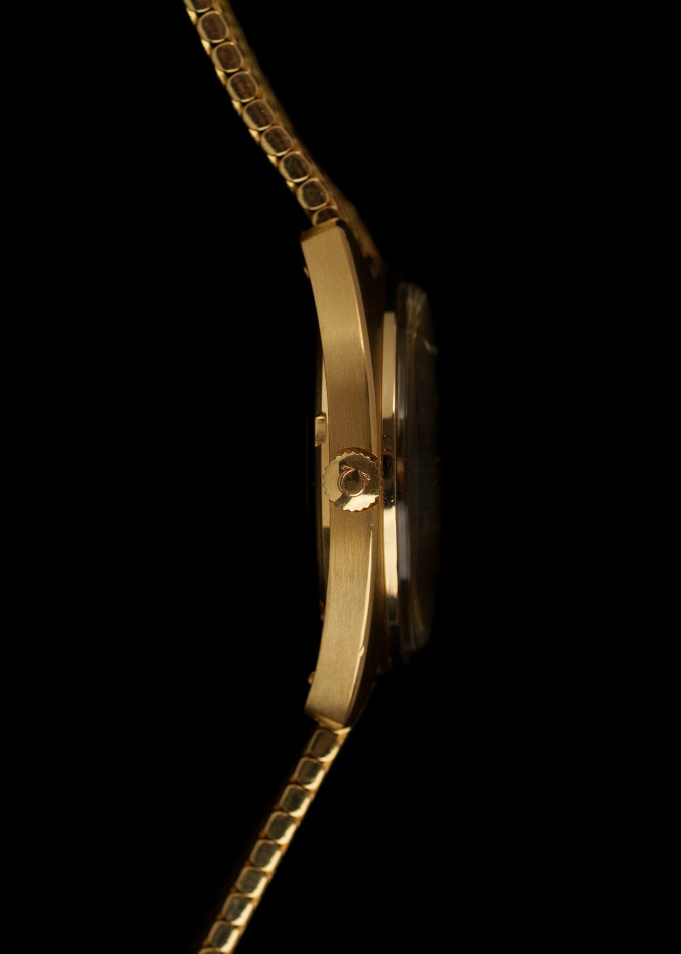 Omega コンステレーション YG 168.009/168.017 絹目ダイアル Watch OMEGA