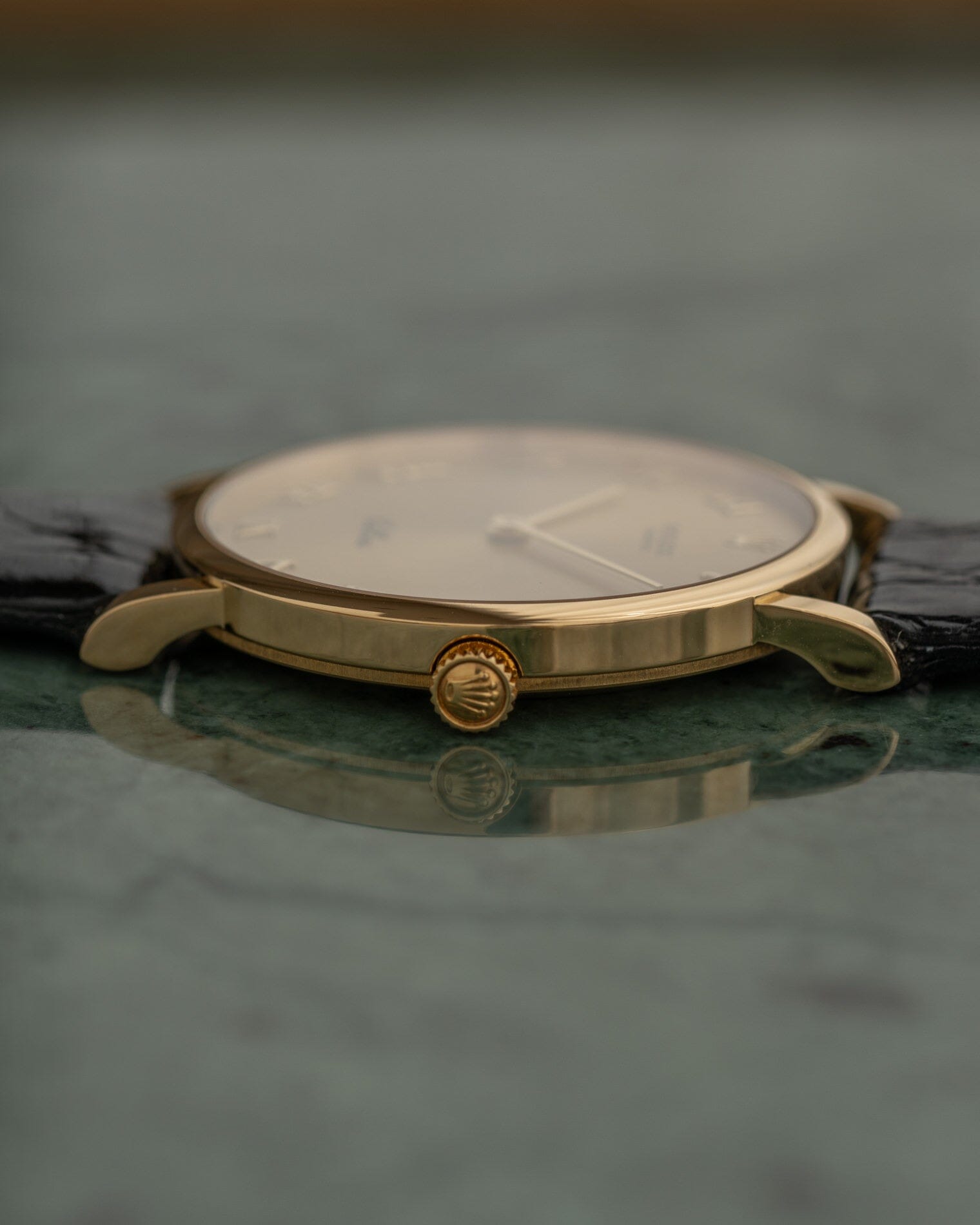 Rolex チェリーニ 5112 YG シャンパンローマン 箱保証書付き Watch ROLEX