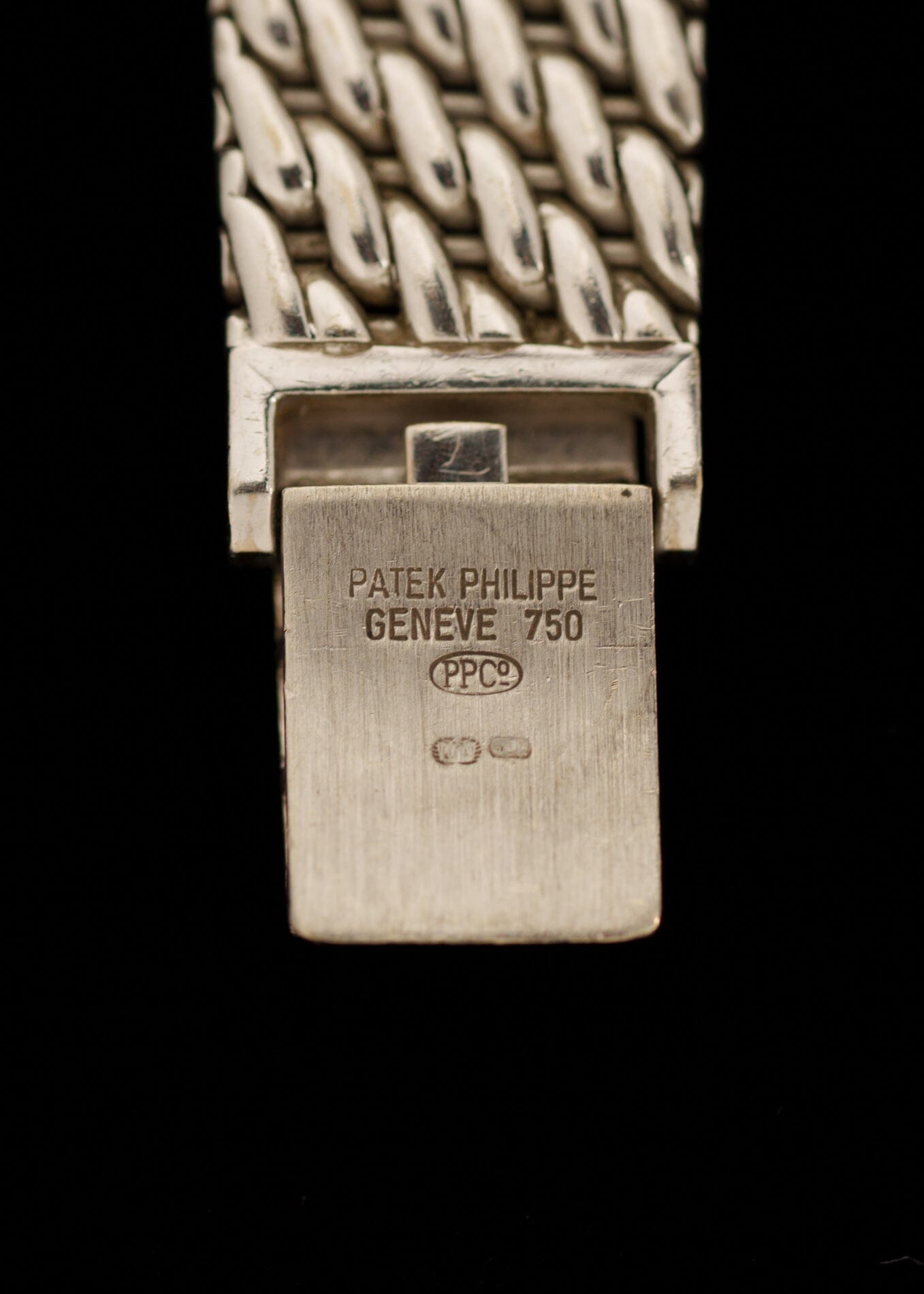 Patek Philippe ゴールデンエリプス 3849 WG ベゼルダイヤ ブルーダイアル 保証書付き Watch PATEK PHILIPPE