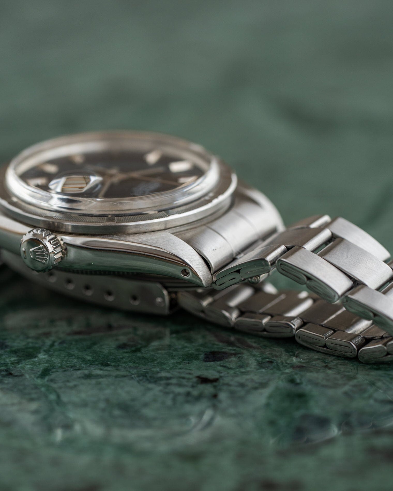 Rolex オイスターパーペチュアル デイト 1501 ブラックシグマダイアル Watch ROLEX