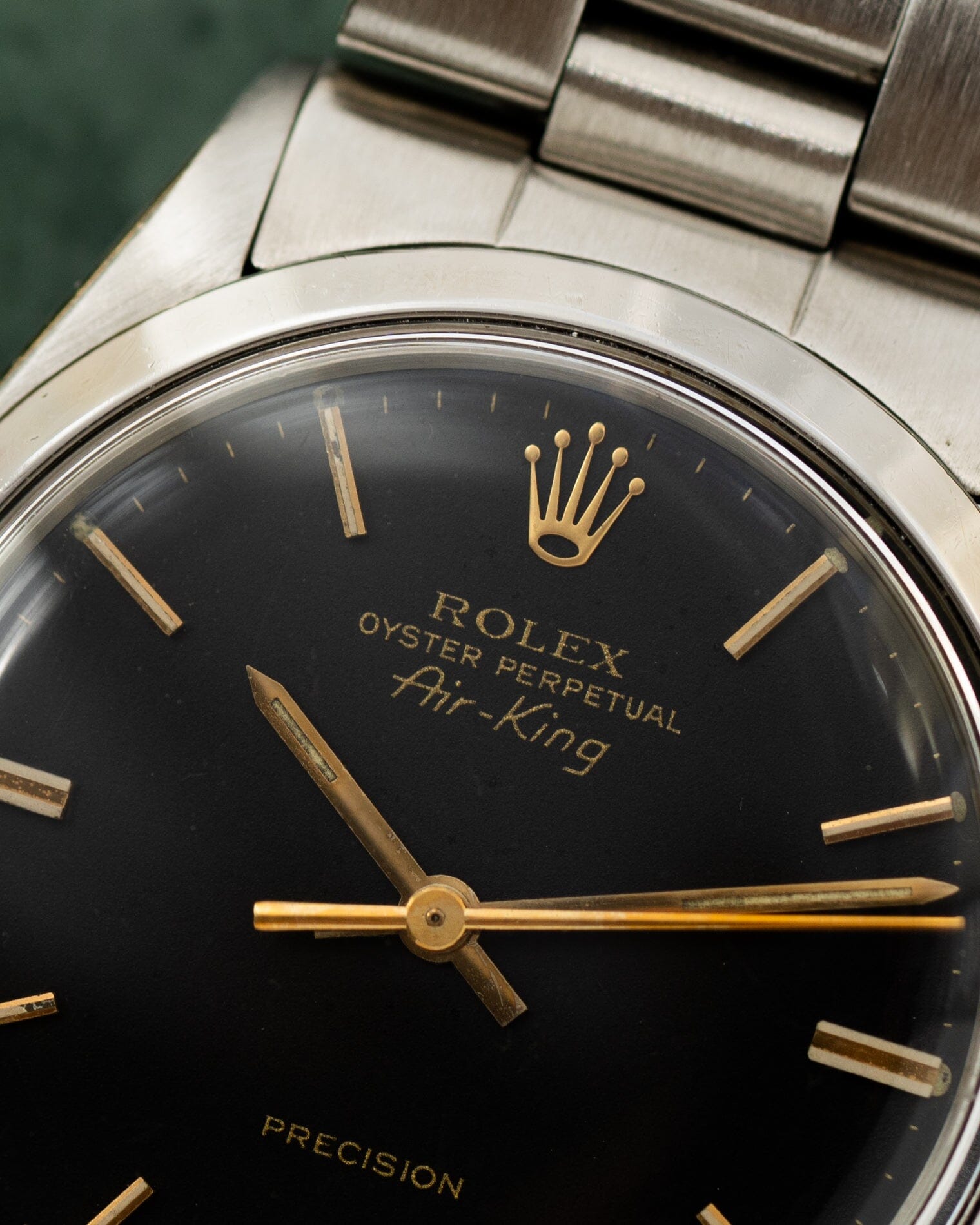 Rolex エアキング 5500 マットブラック Watch ROLEX