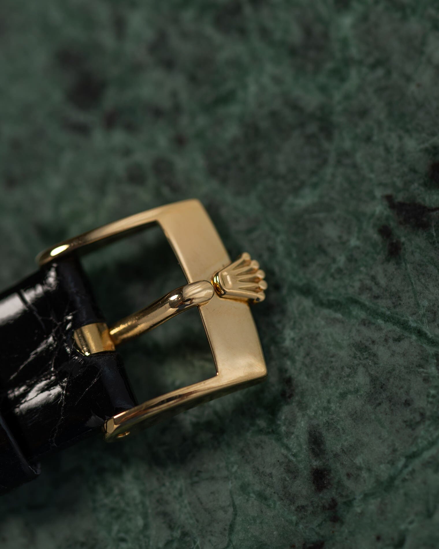 Rolex チェリーニ 4112 YG シャンパンローマン Watch ROLEX