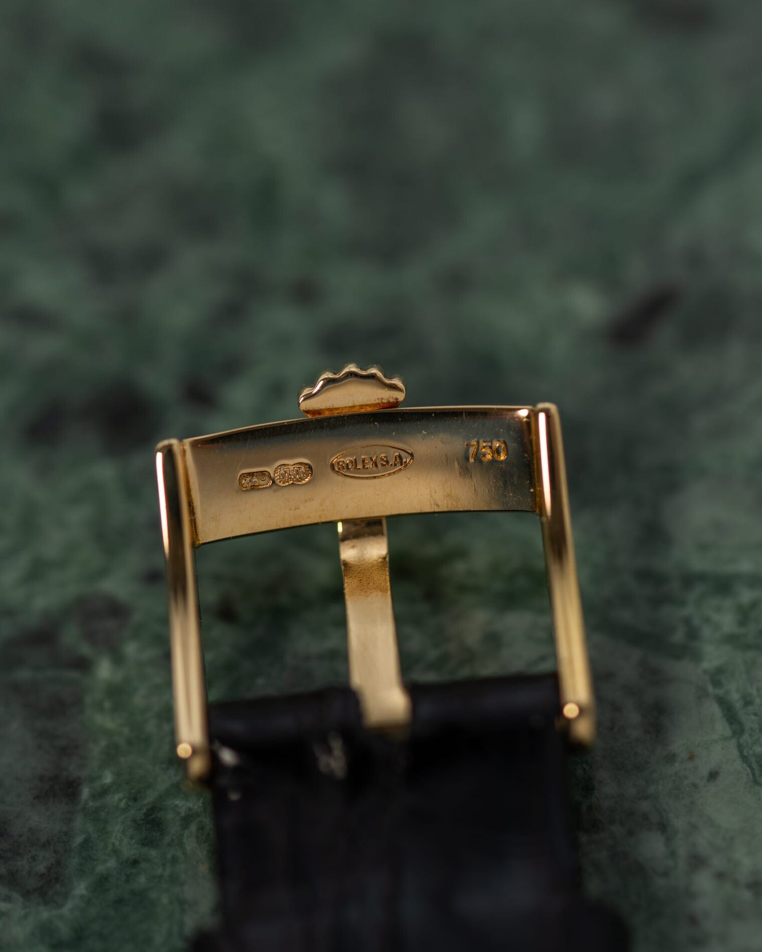 Rolex チェリーニ 4112 YG シャンパンローマン Watch ROLEX