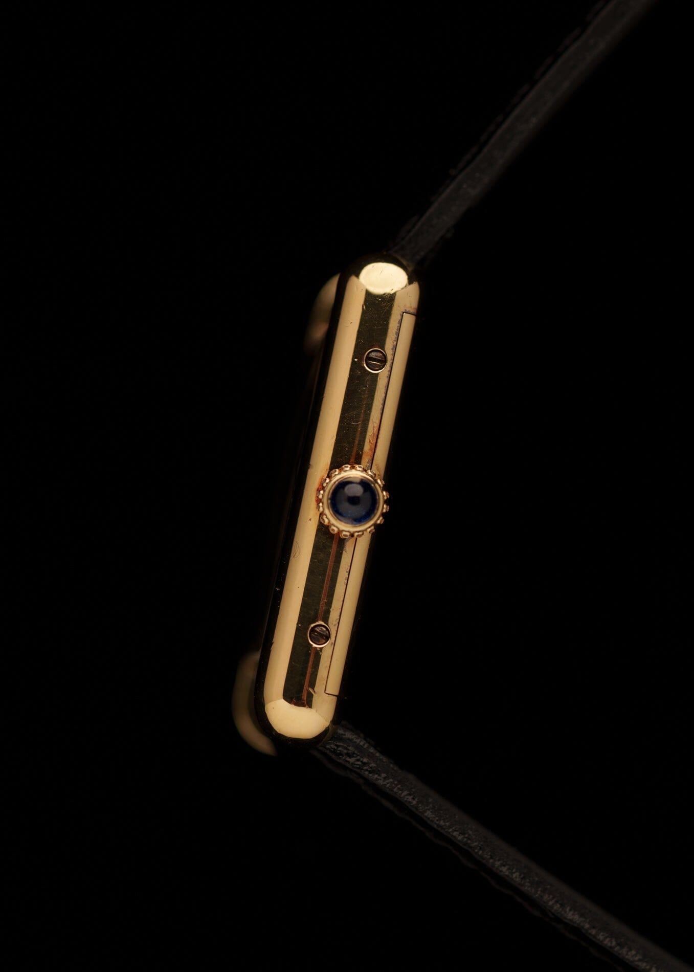 カルティエ マストタンク LM 手巻き ブラックオニキス Watch CARTIER