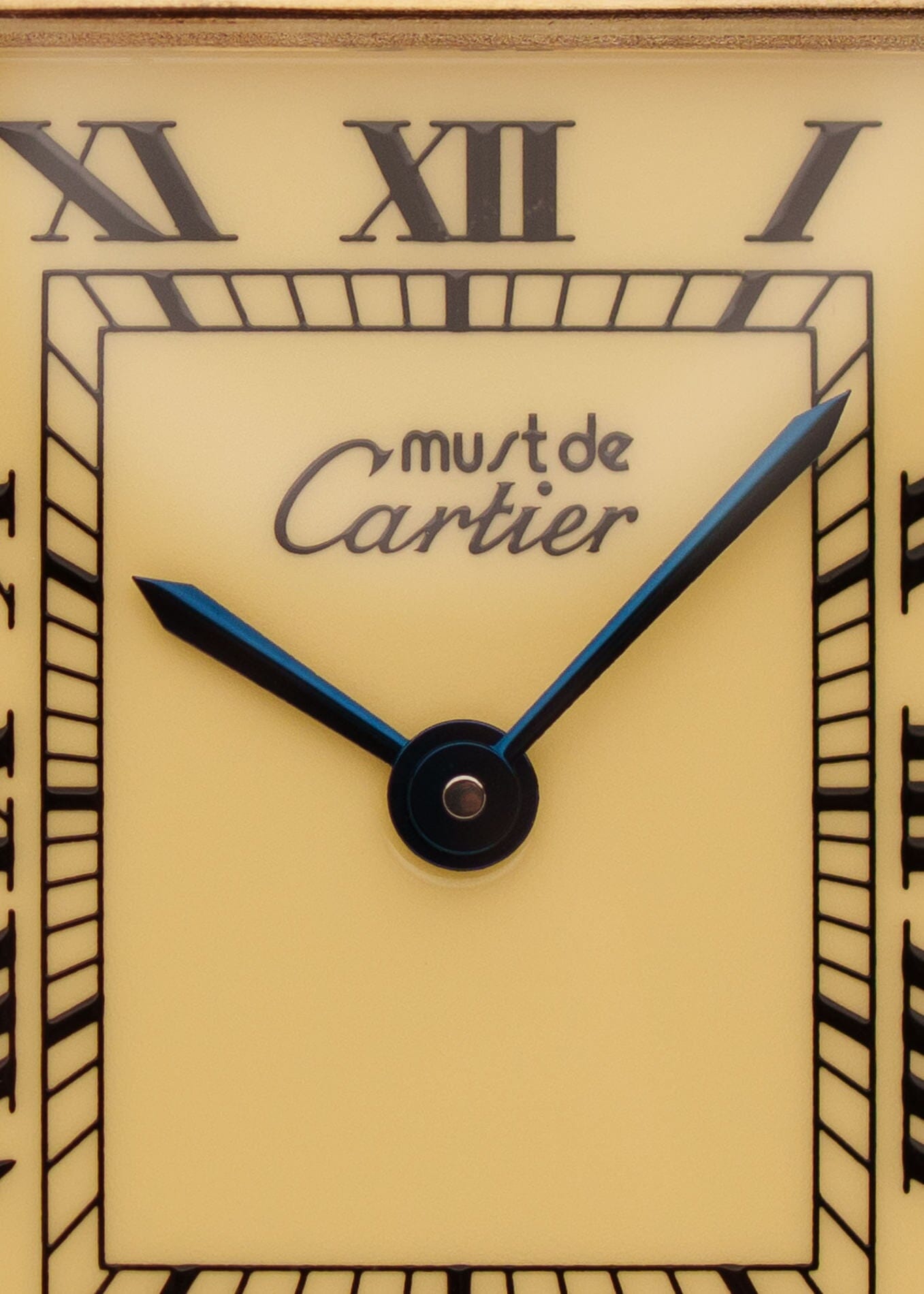 カルティエ マストタンク LM アイボリーローマン 手巻き 永久保証書付き Watch CARTIER