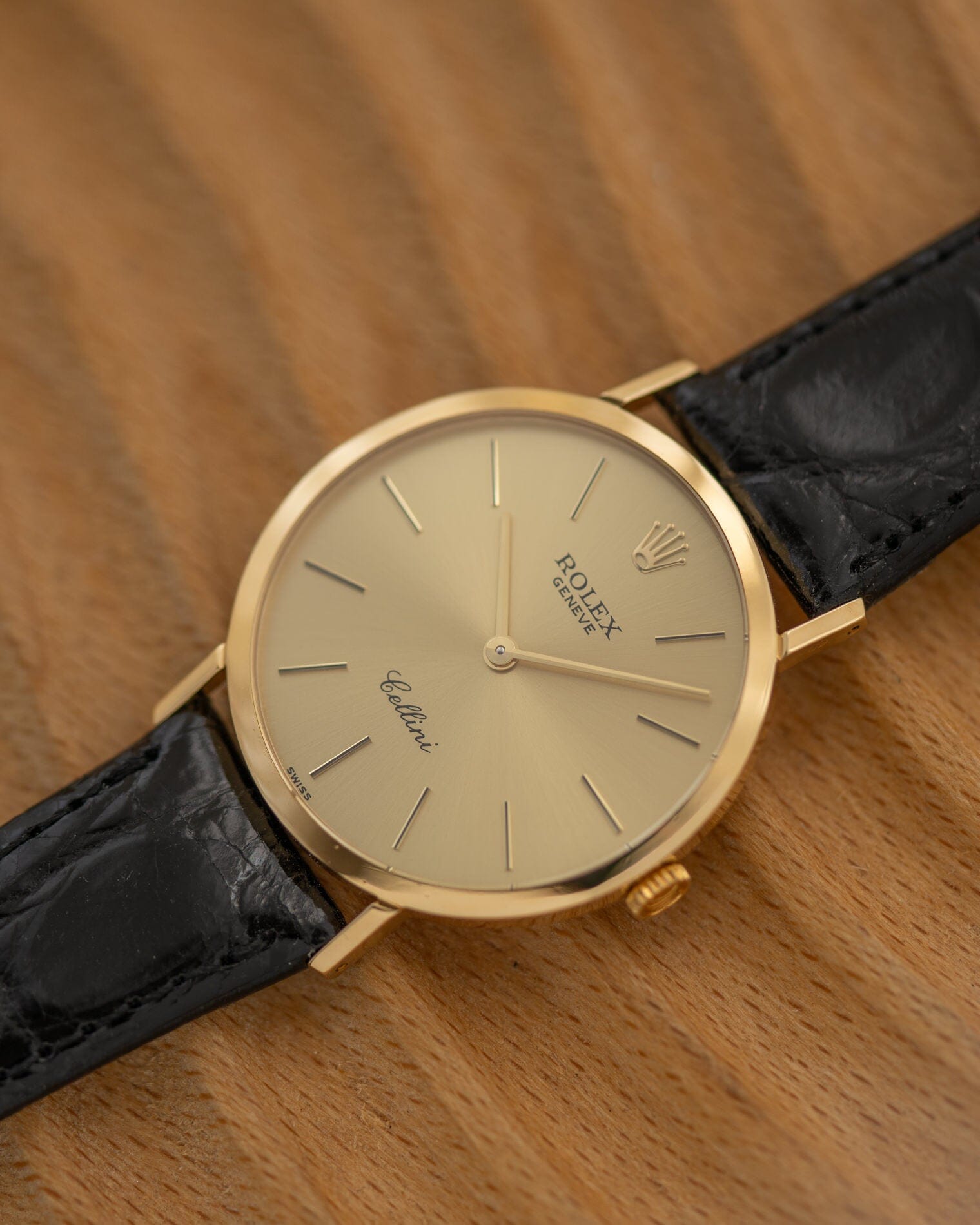 Rolex チェリーニ 4112 シャンパンダイアル Watch ROLEX