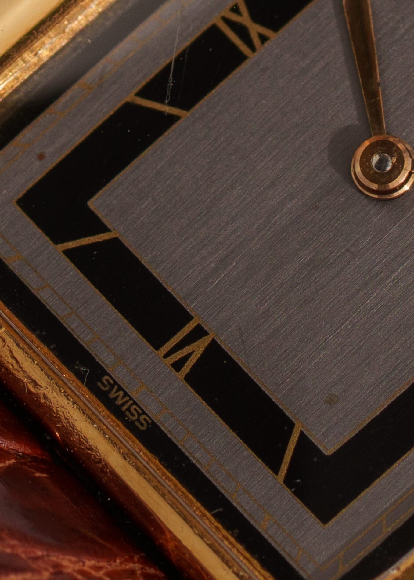 カルティエ マストタンク LM グレー QZ Watch CARTIER
