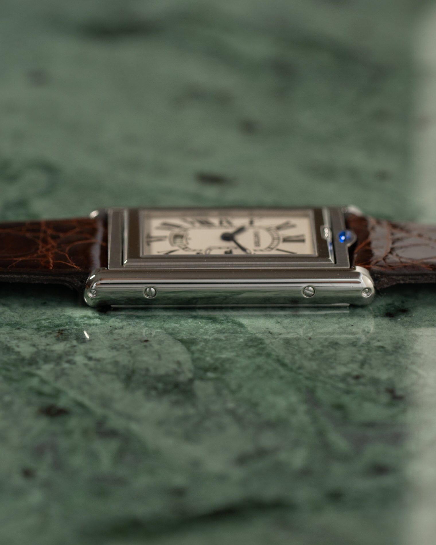 Cartier タンク バスキュラント XL 2522 保証書付き コンプリートサービス済み Watch CARTIER