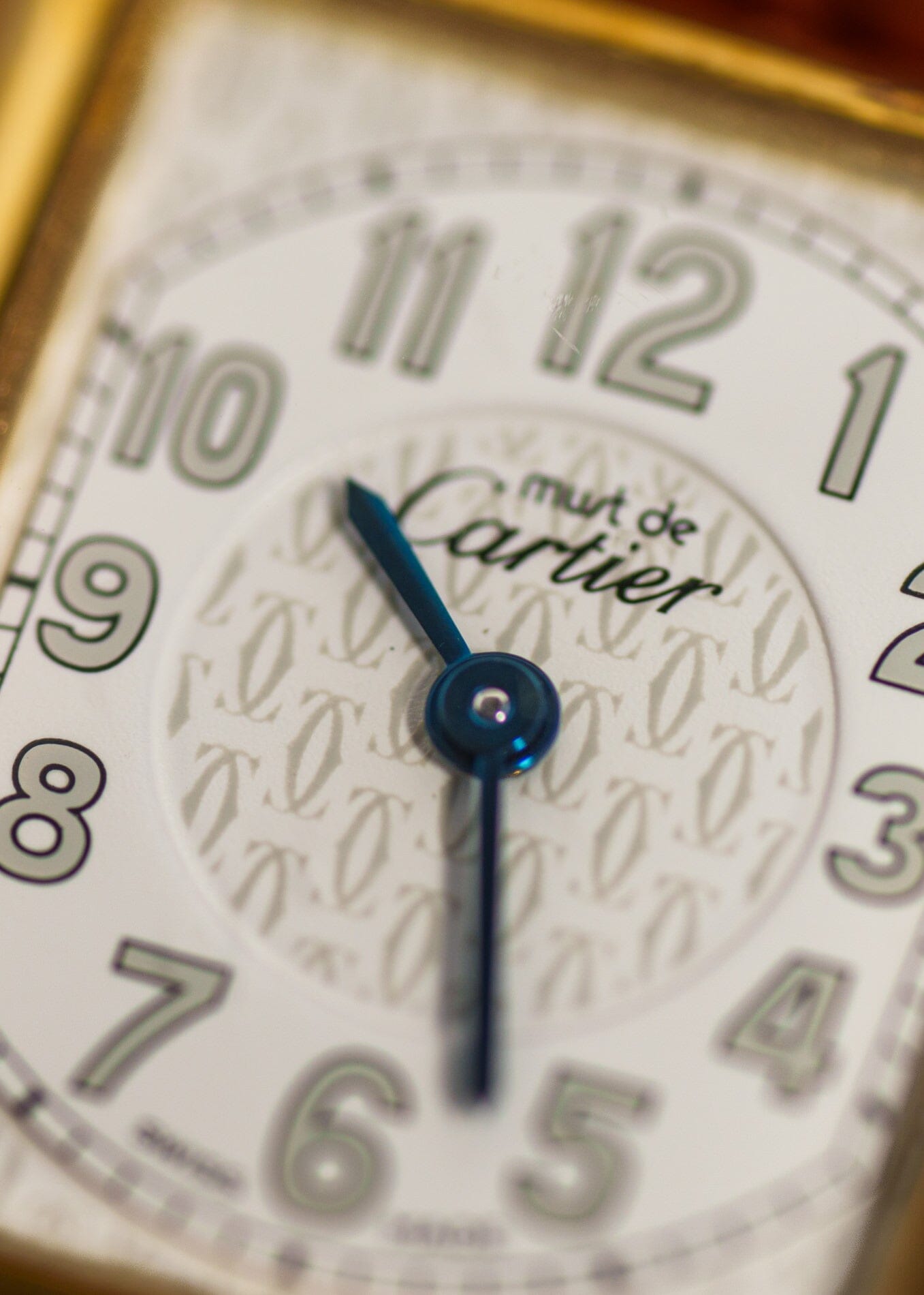 カルティエ マストタンク SM 2415 ビッグアラビア QZ 箱保証書付き Watch CARTIER