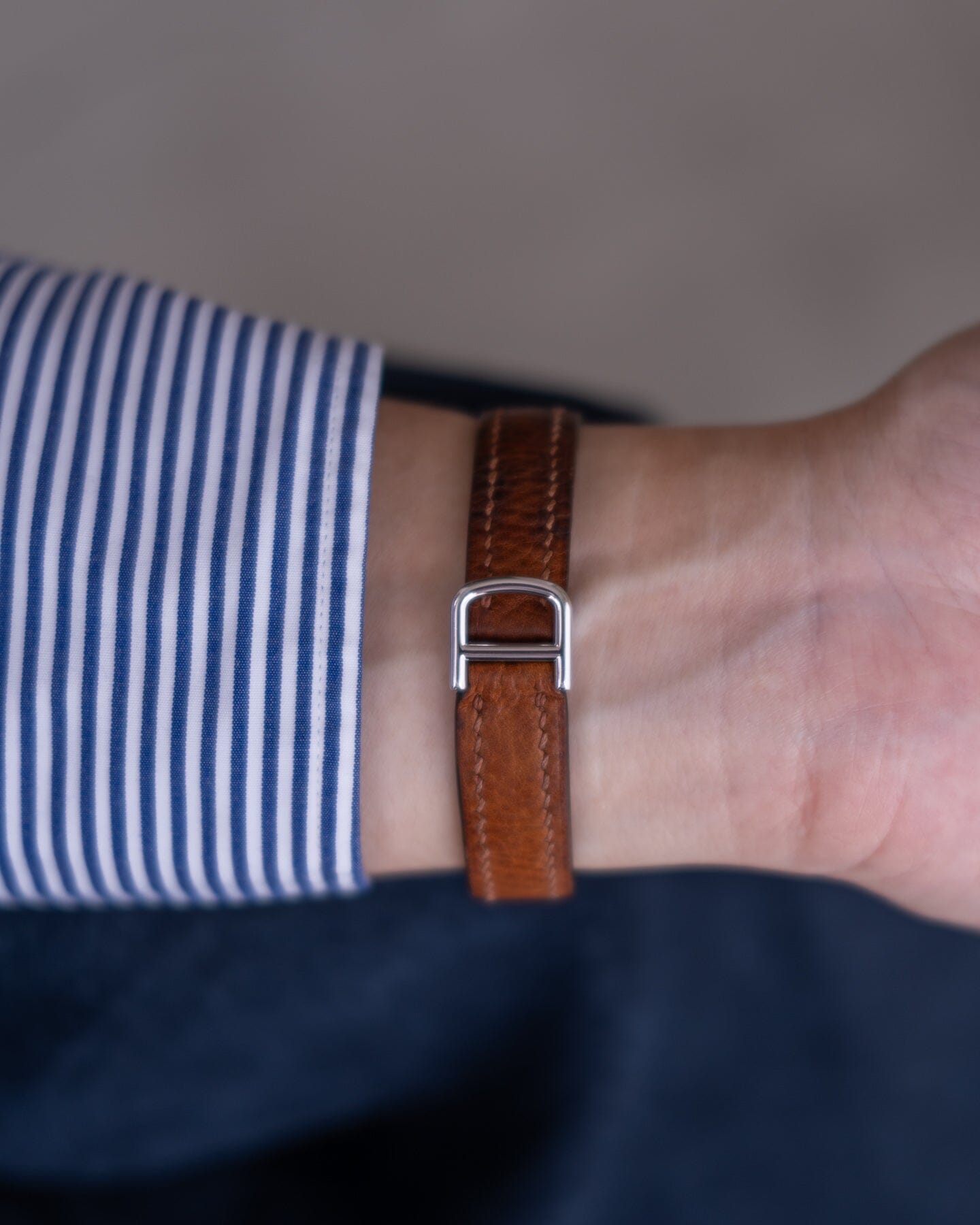 Cartier Tonneau 2459D Dual Time WG CPCP Watch CARTIER