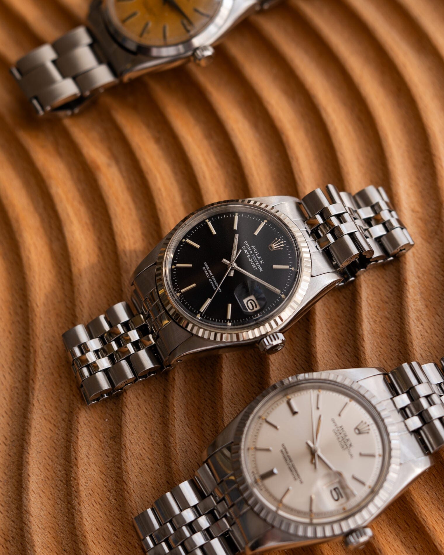 Rolex デイトジャスト 1601 ブラック "レッドアイ" Watch ROLEX