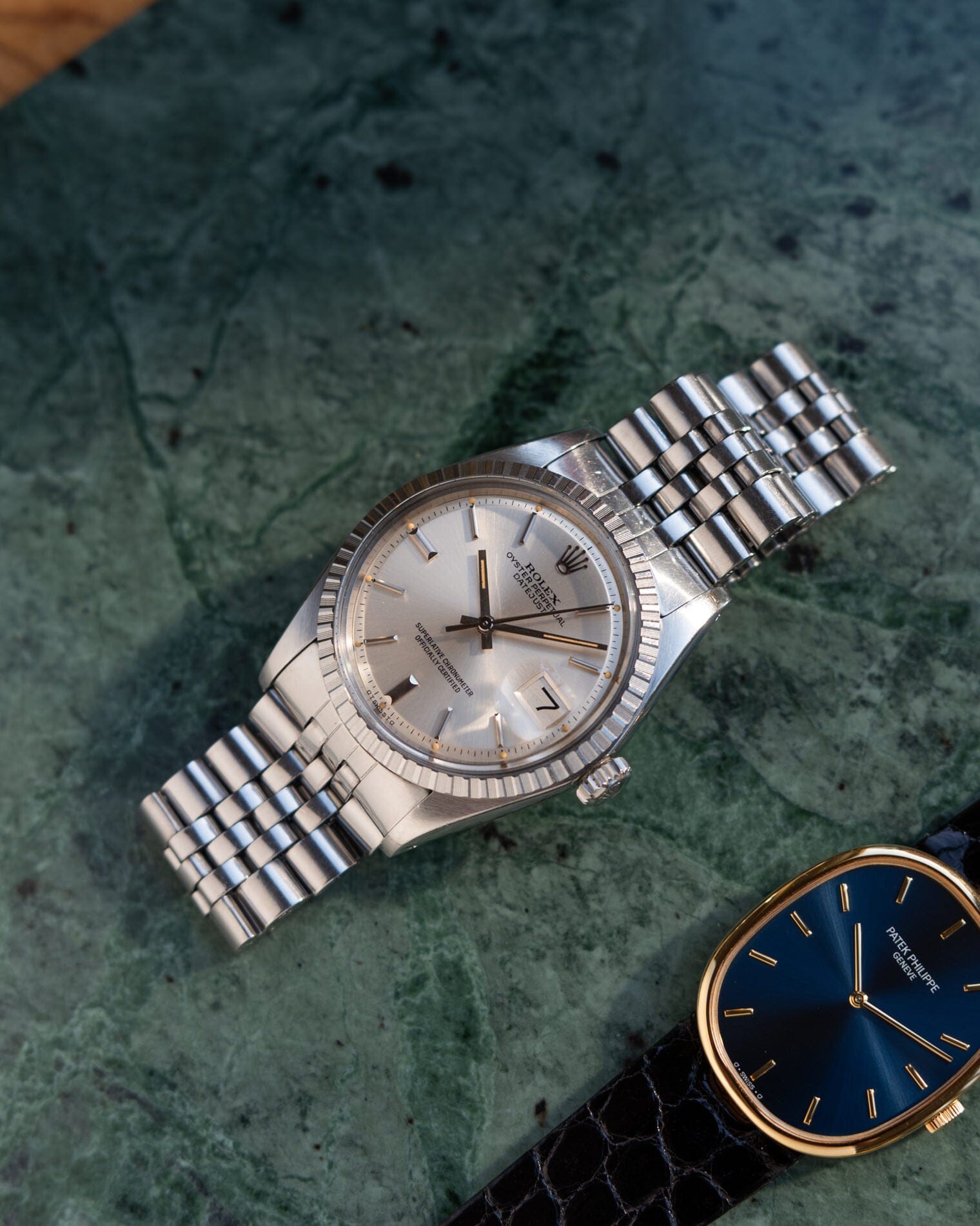 Rolex デイトジャスト 1603 シルバー シグマダイアル Watch ROLEX