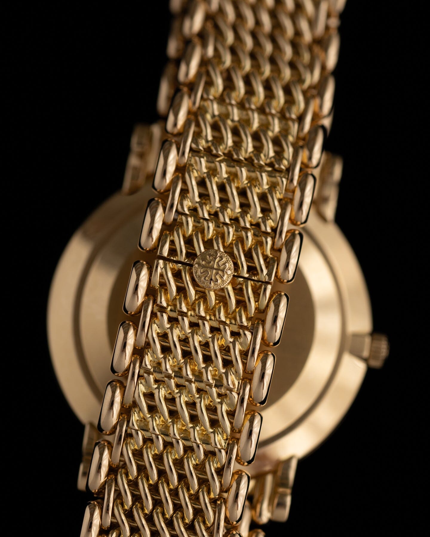Patek Philippe カラトラバ 5022 YG ホワイトギョーシェダイアル Watch PATEK PHILIPPE
