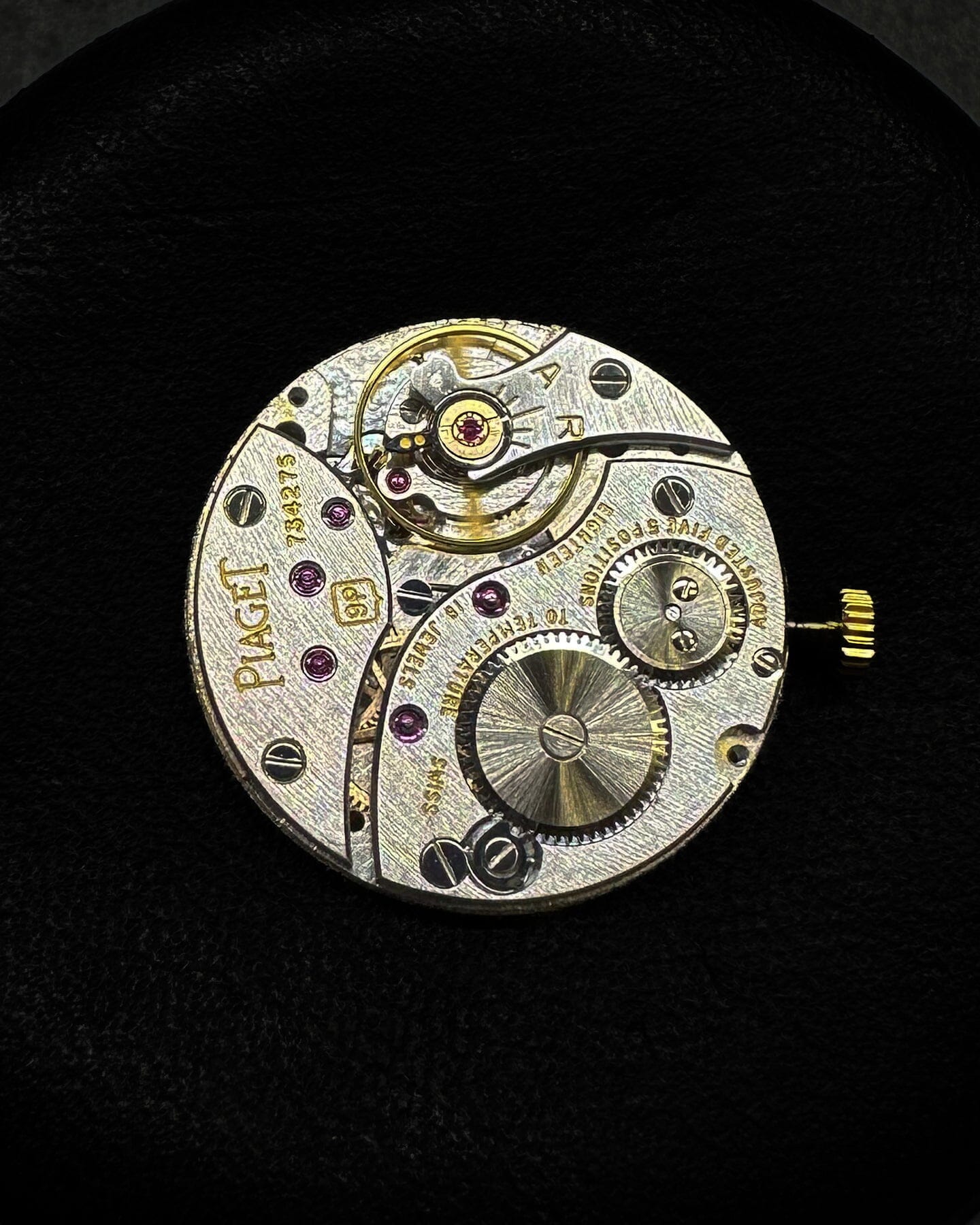 Piaget プロトコール 9154 YG ブルータイガーアイ Watch PIAGET