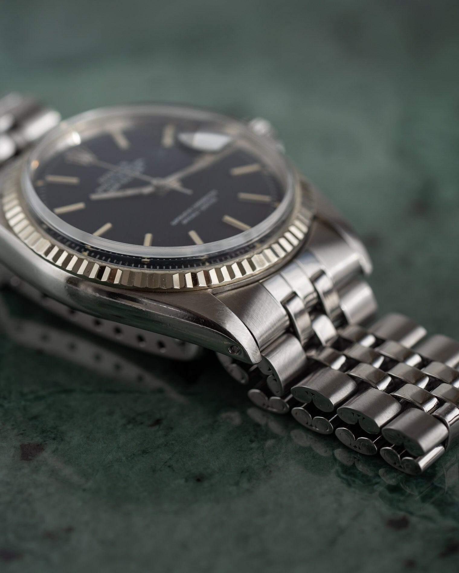 Rolex デイトジャスト 1601 ブラック "レッドアイ" Watch ROLEX