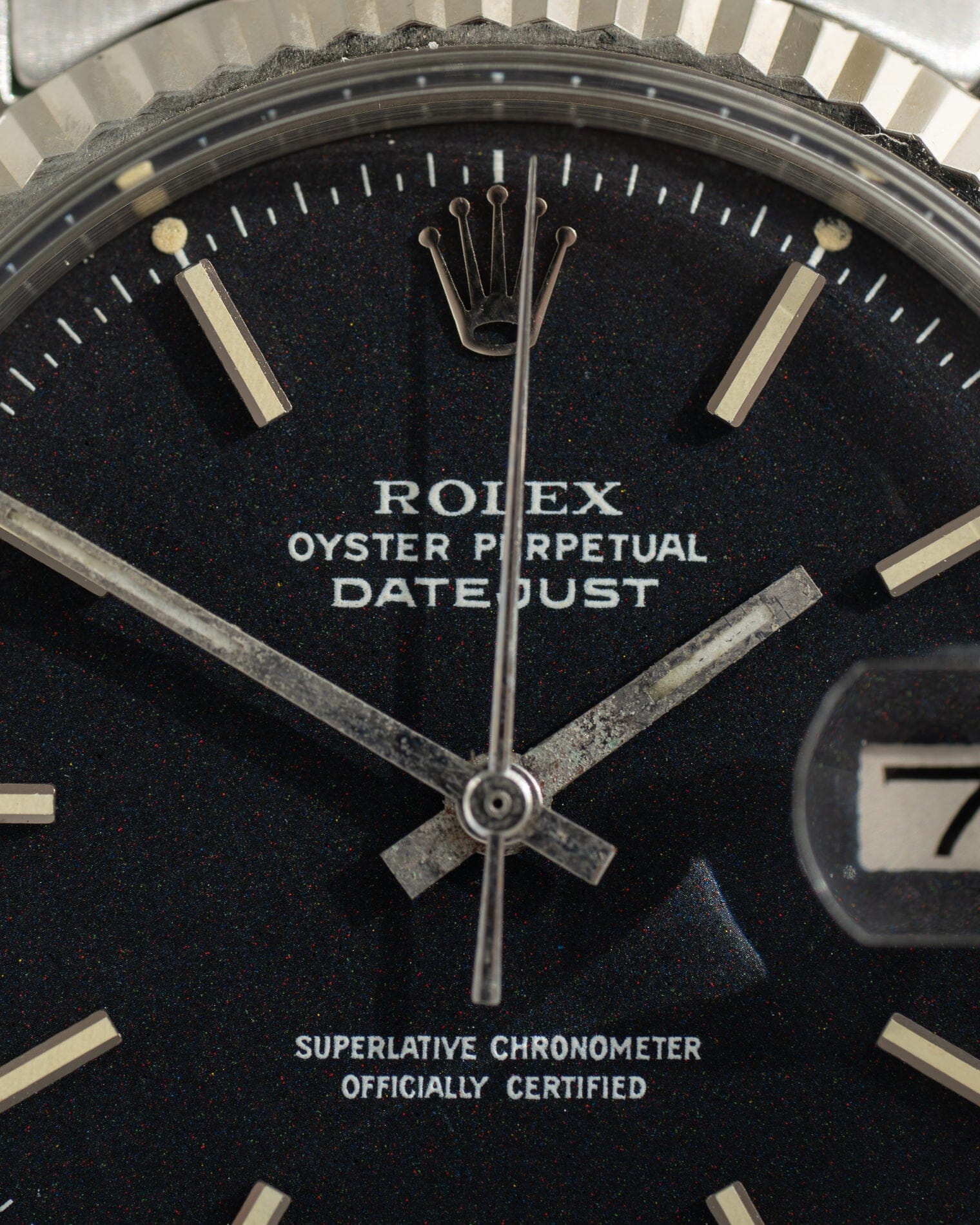 Rolex デイトジャスト 1601 ブラック "レッドアイ" Watch ROLEX