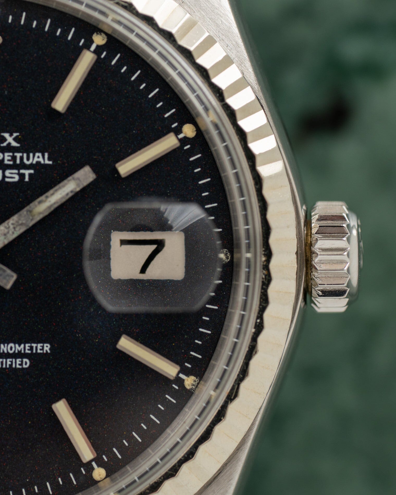 Rolex デイトジャスト 1601 ブラック "レッドアイ" Watch ROLEX