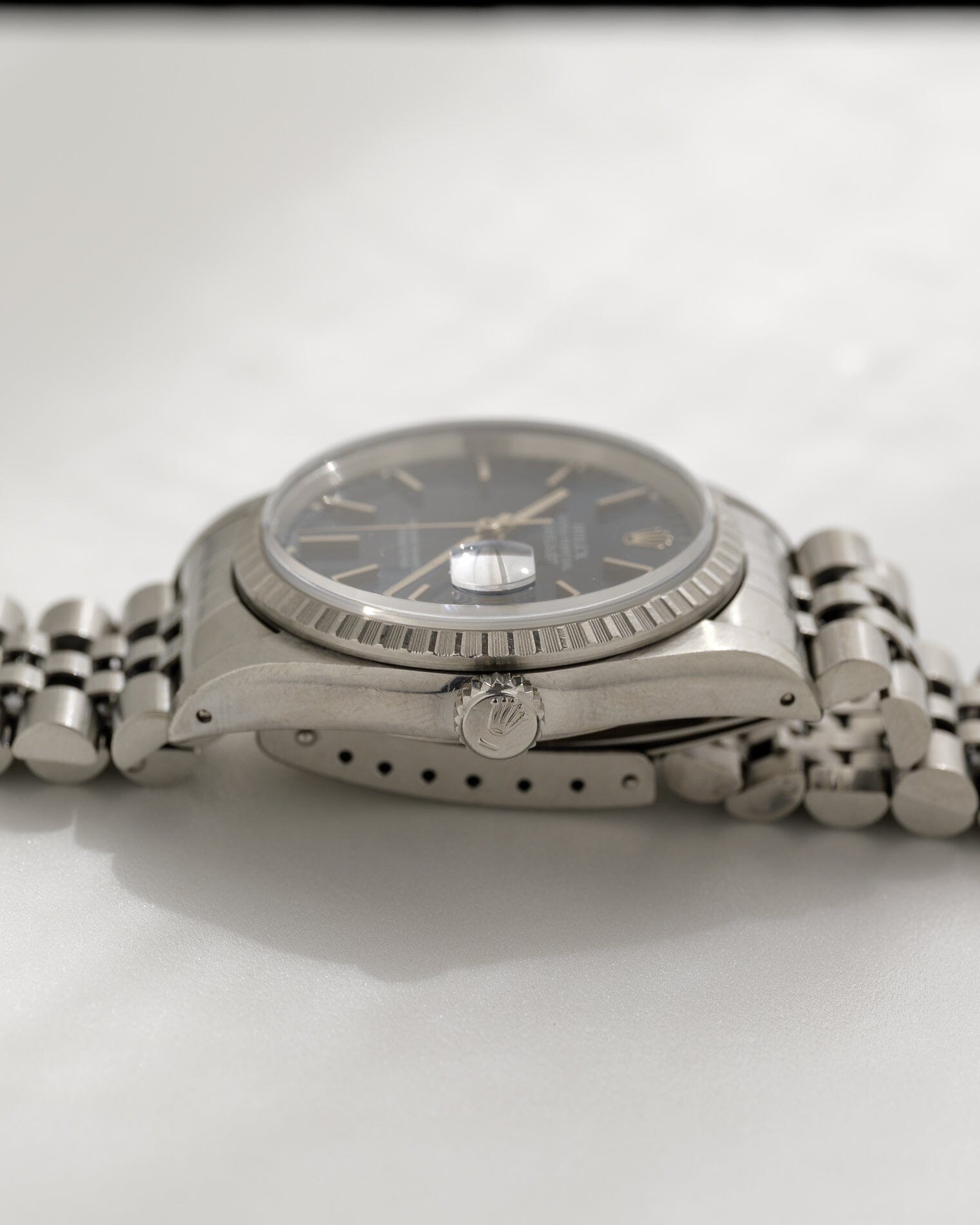 ロレックス デイトジャスト 1601 グレー 保証書 修理保証書付き Watch ROLEX