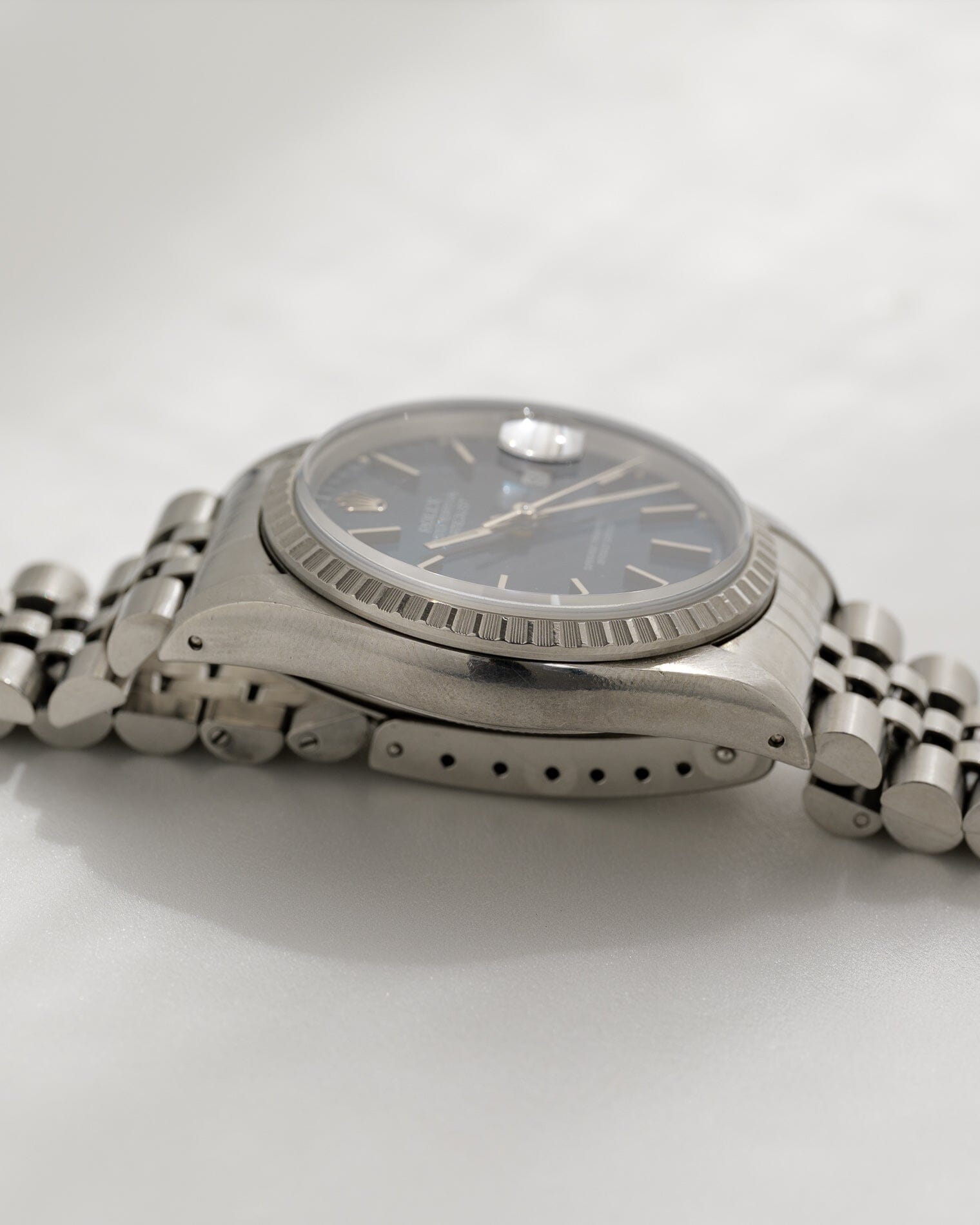 ロレックス デイトジャスト 1601 グレー 保証書 修理保証書付き Watch ROLEX