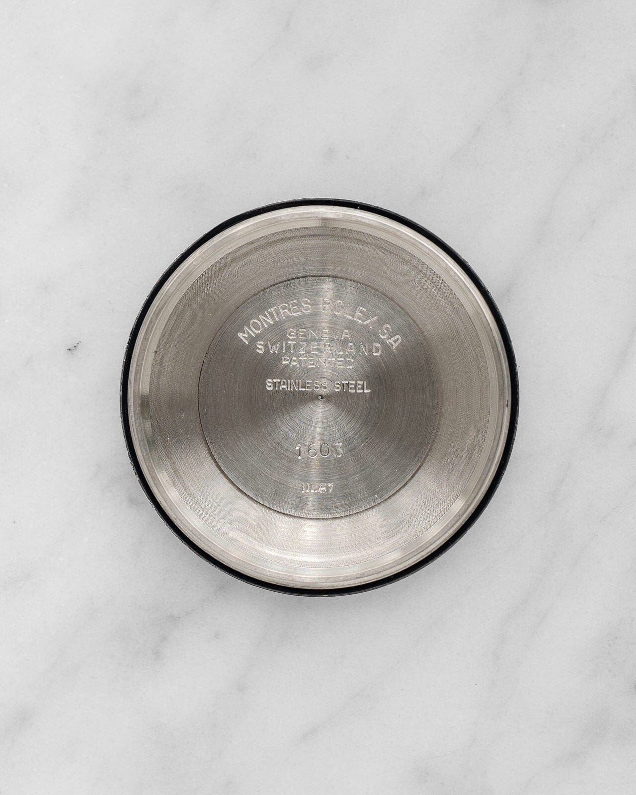 ロレックス デイトジャスト 1603 ブラック "レッドアイ" Watch ROLEX