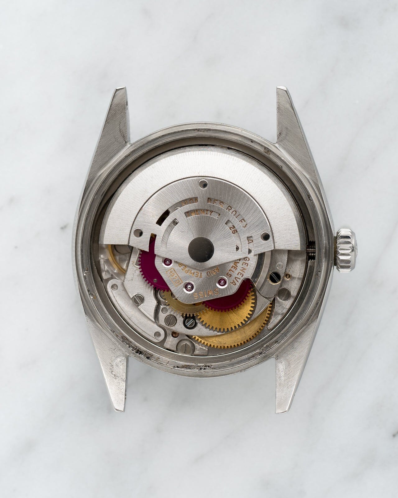 ロレックス デイトジャスト 1603 ブラック "レッドアイ" Watch ROLEX