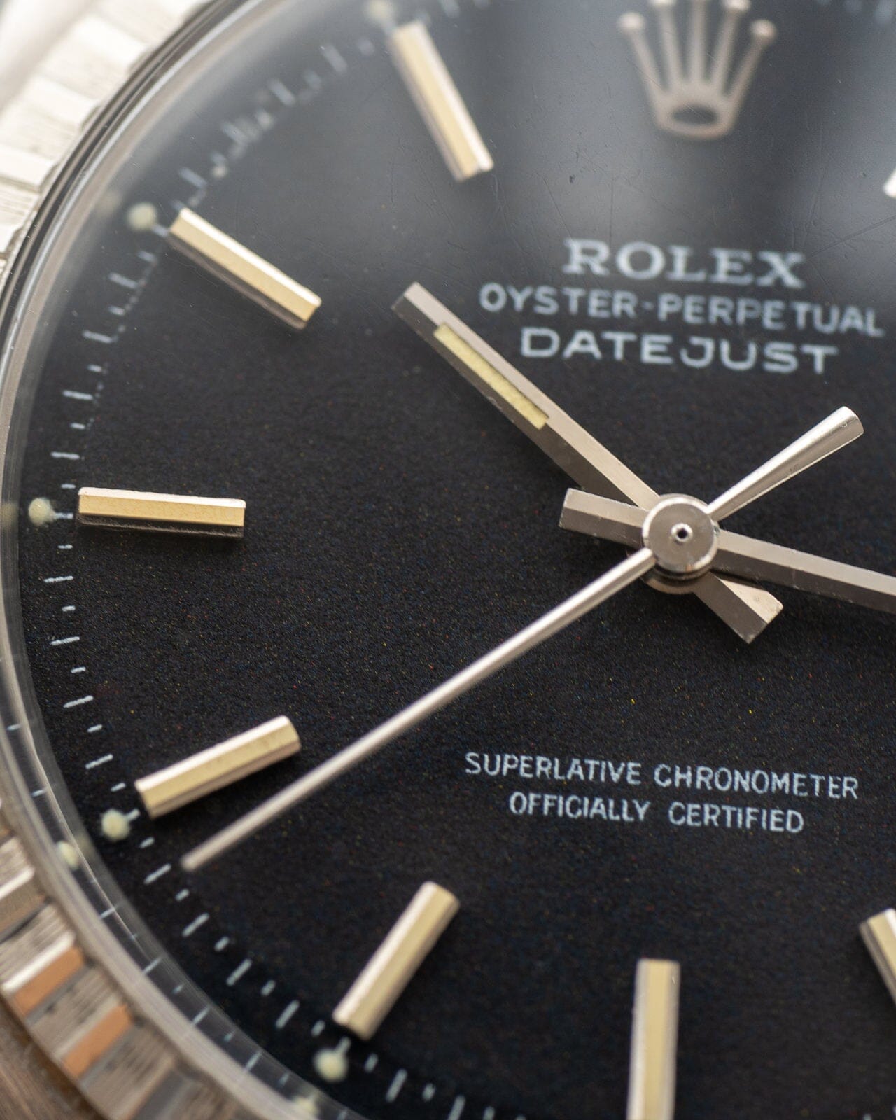 ロレックス デイトジャスト 1603 ブラック "レッドアイ" Watch ROLEX