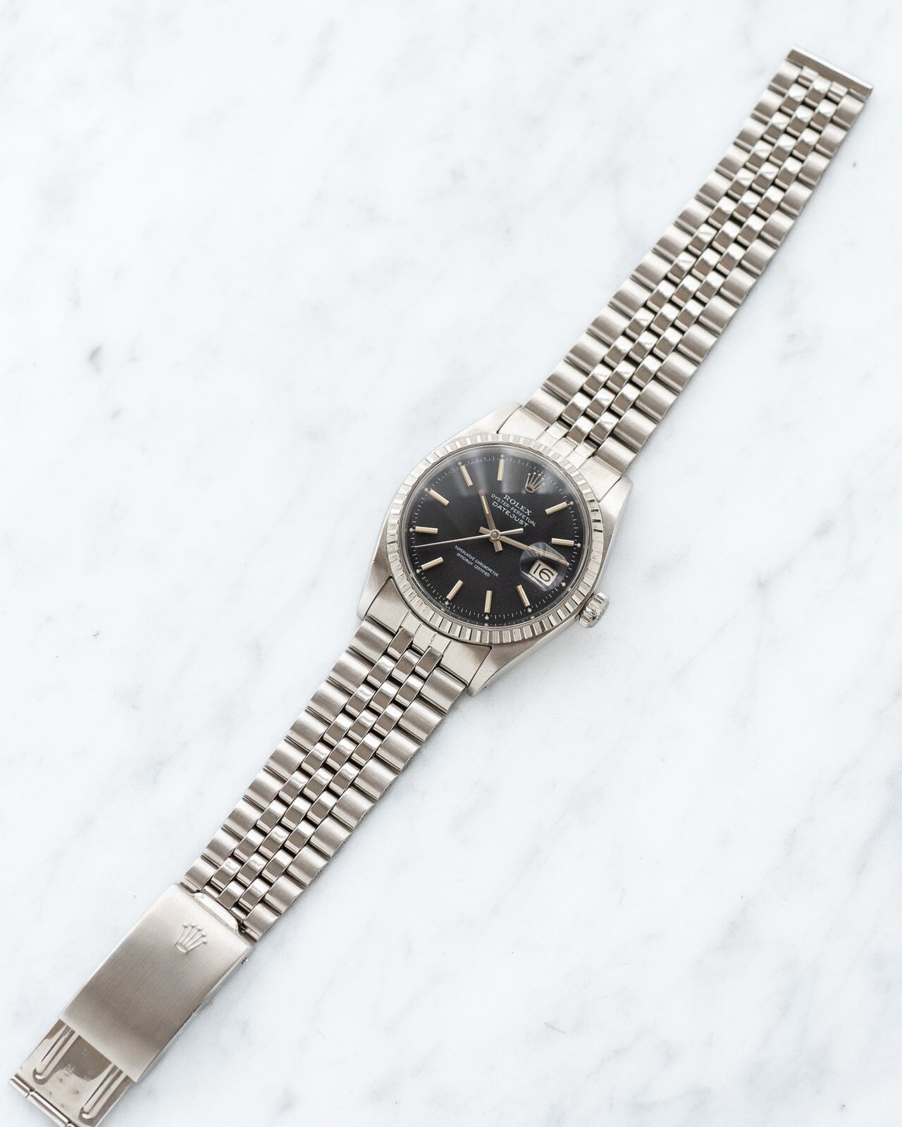 ロレックス デイトジャスト 1603 ブラック "レッドアイ" Watch ROLEX