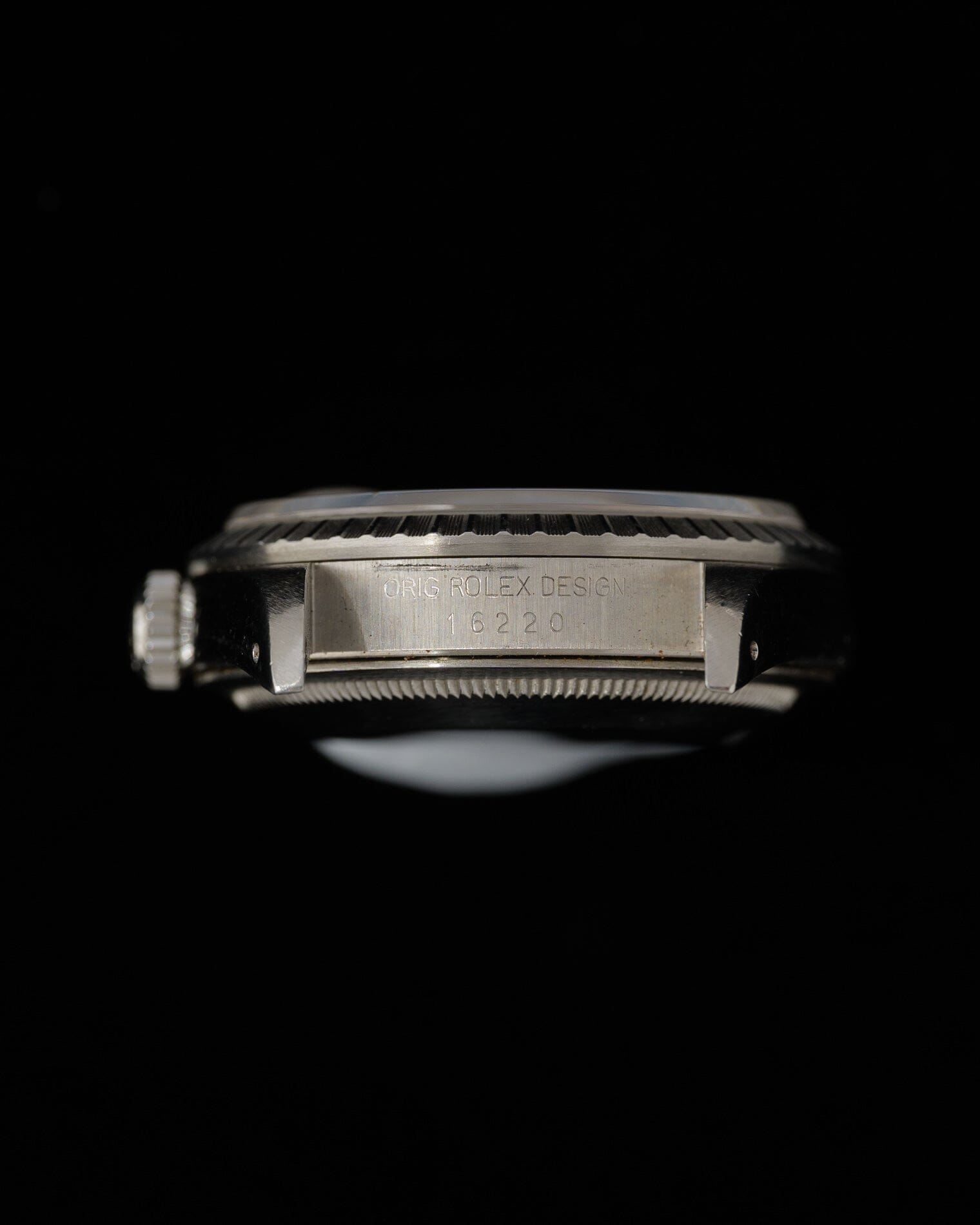 ロレックス デイトジャスト 16220 シルバーパティナダイアル Watch ROLEX