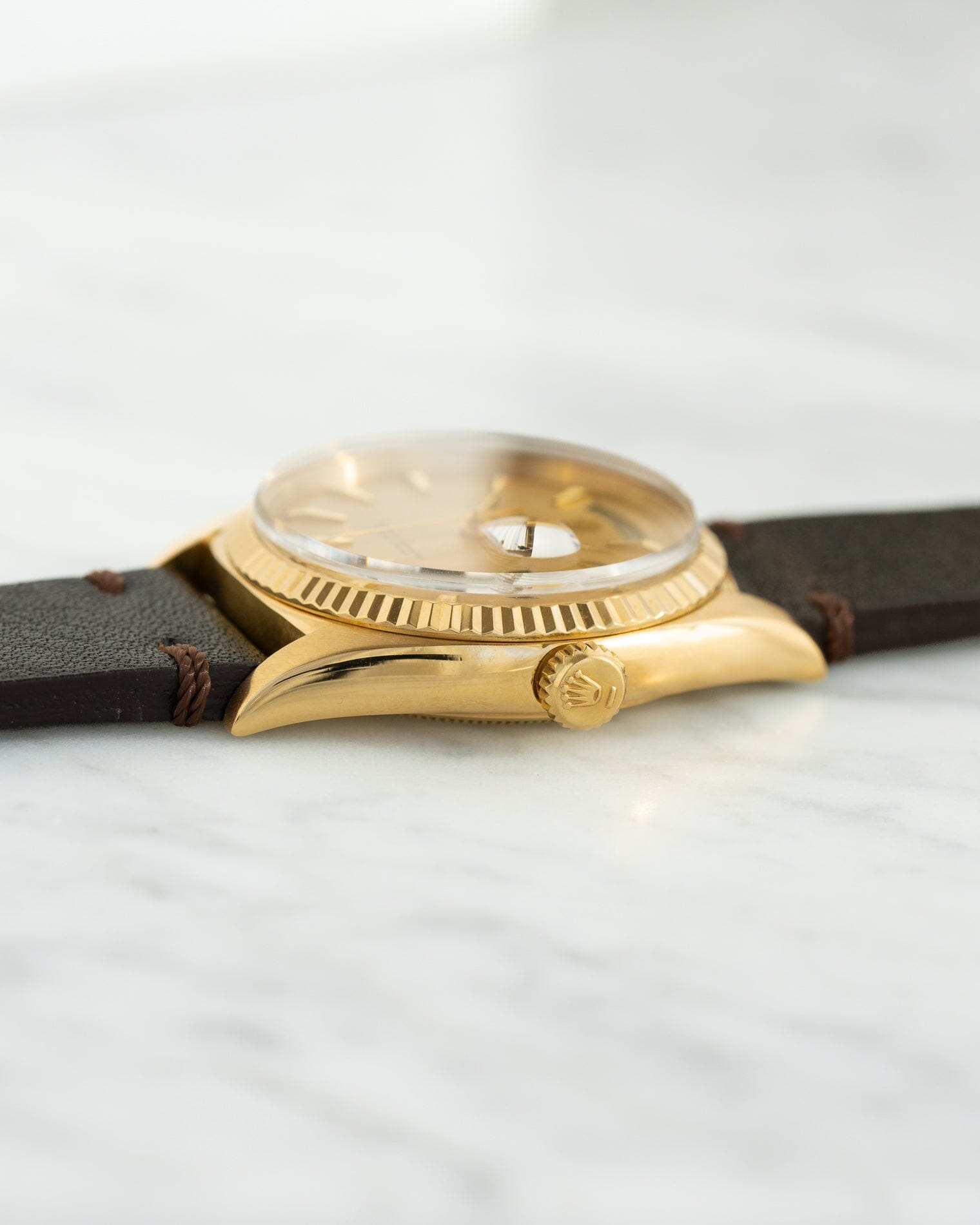 ROLEX デイデイト 1803 YG シャンパンダイアル Watch ROLEX