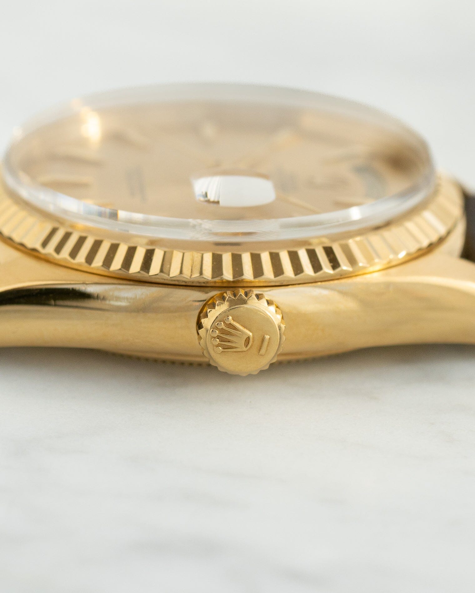 ROLEX デイデイト 1803 YG シャンパンダイアル Watch ROLEX